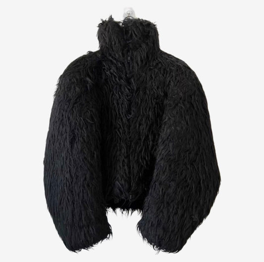 Balenciaga FW20 Faux Fur Coat Jacket