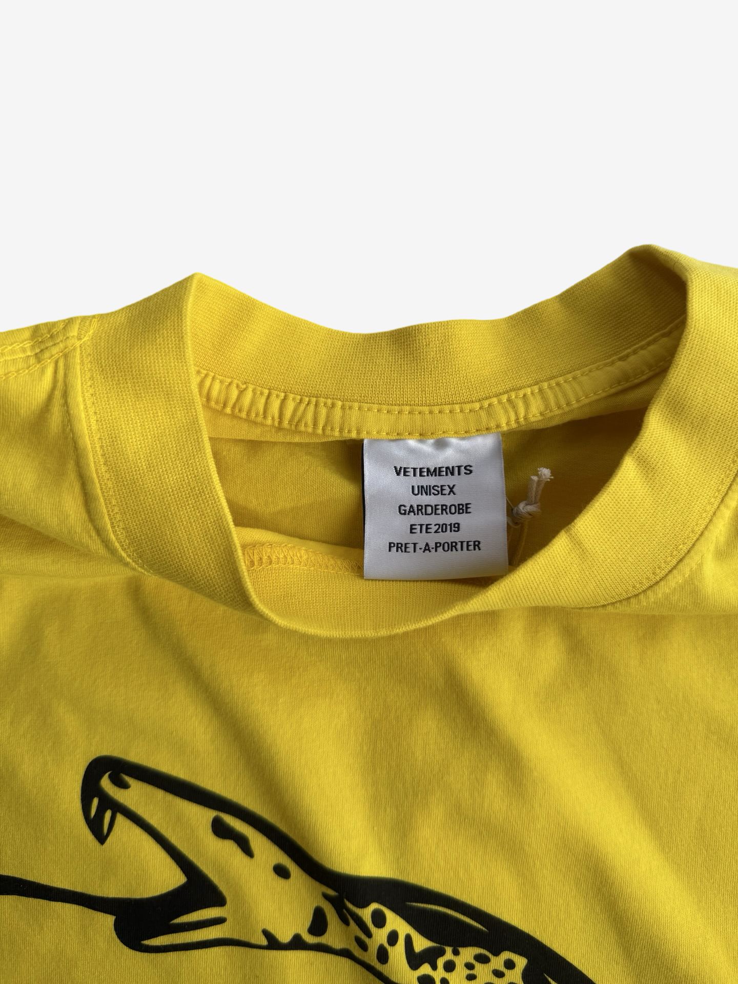 Vetements SS19 „Dont tread on me“ Tshirt