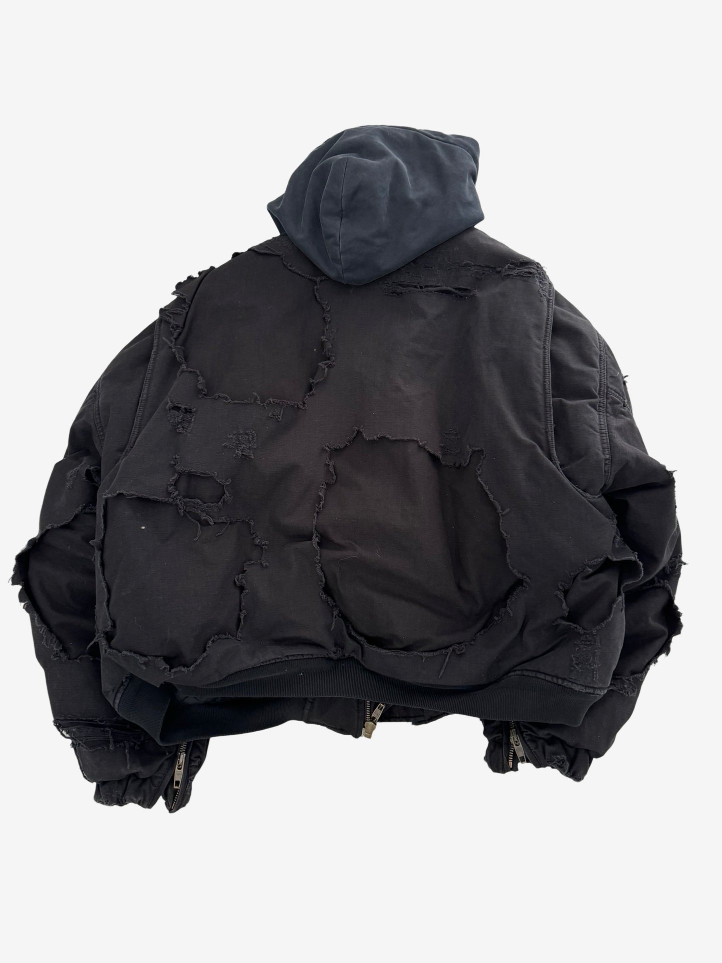 Balenciaga Black Destroyed Unity Bomber