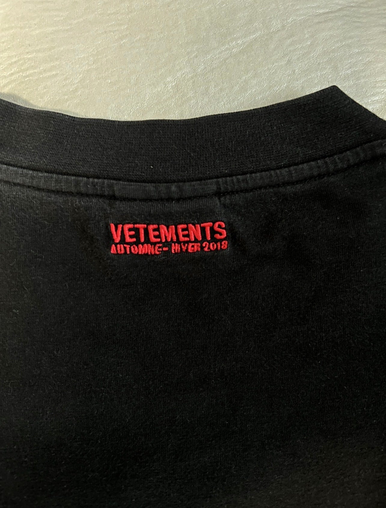 Vetements AW18 Rammstein T-Shirt