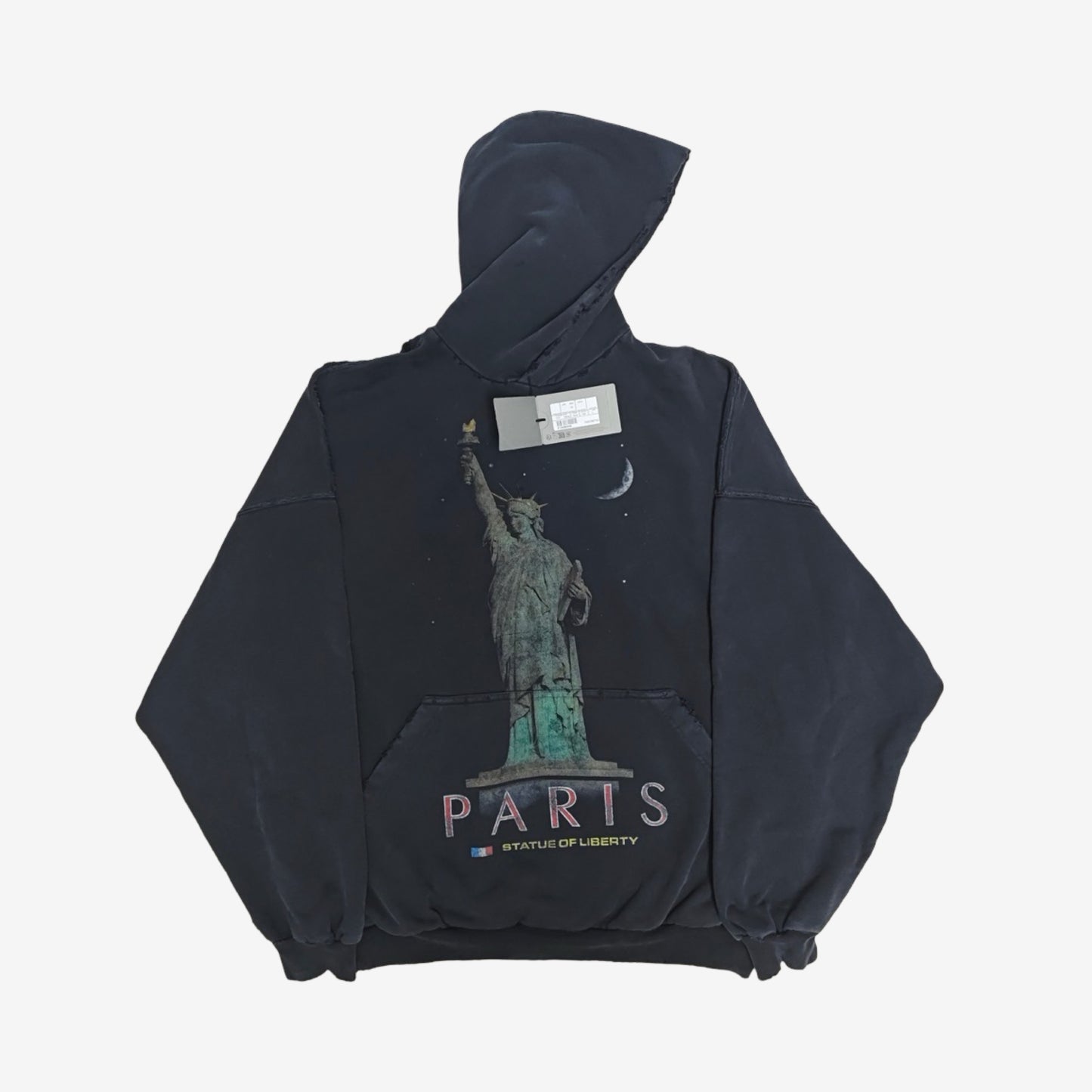 Balenciaga FW24 Paris Liberty Hoodie