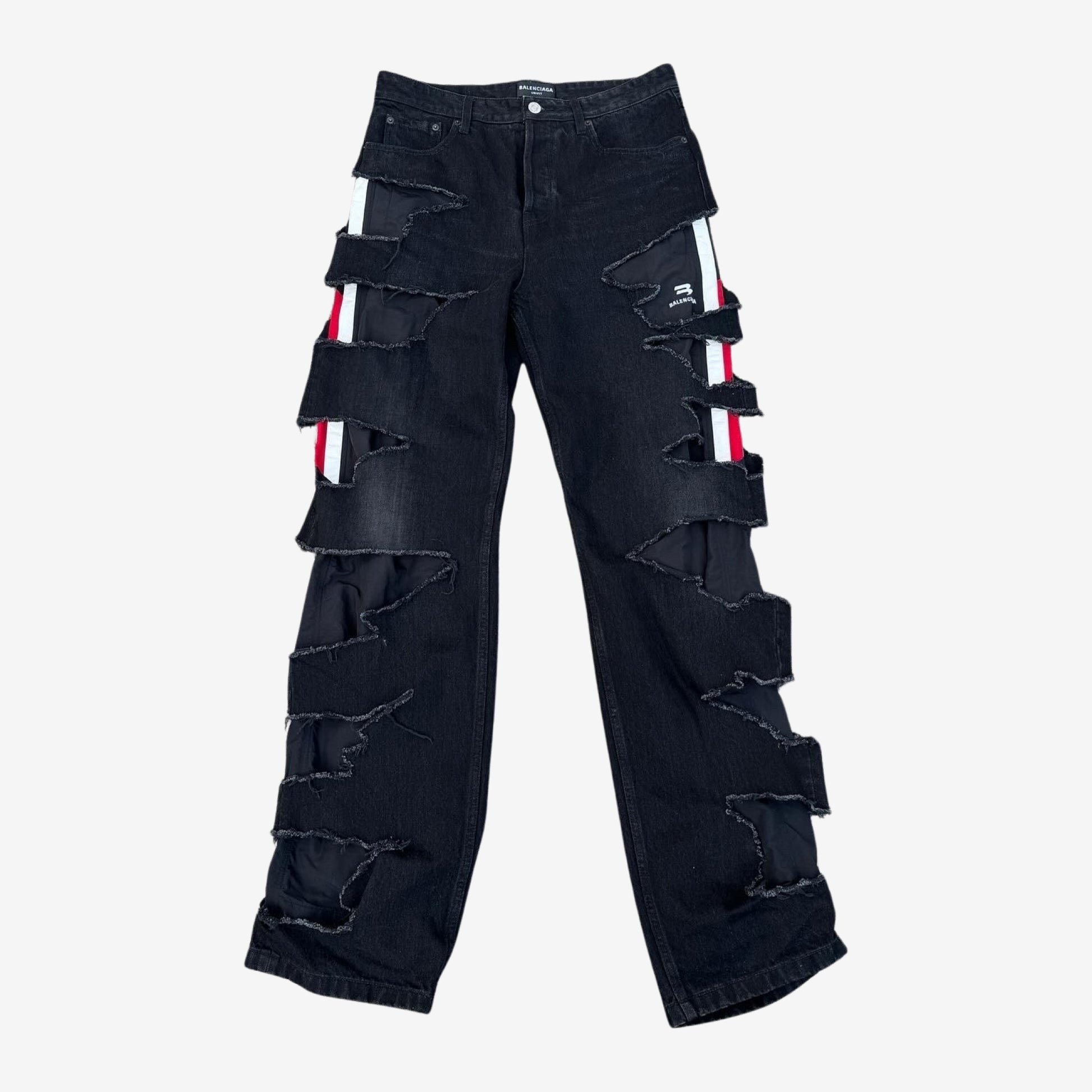 Balenciaga AW21 Slashed Denim 