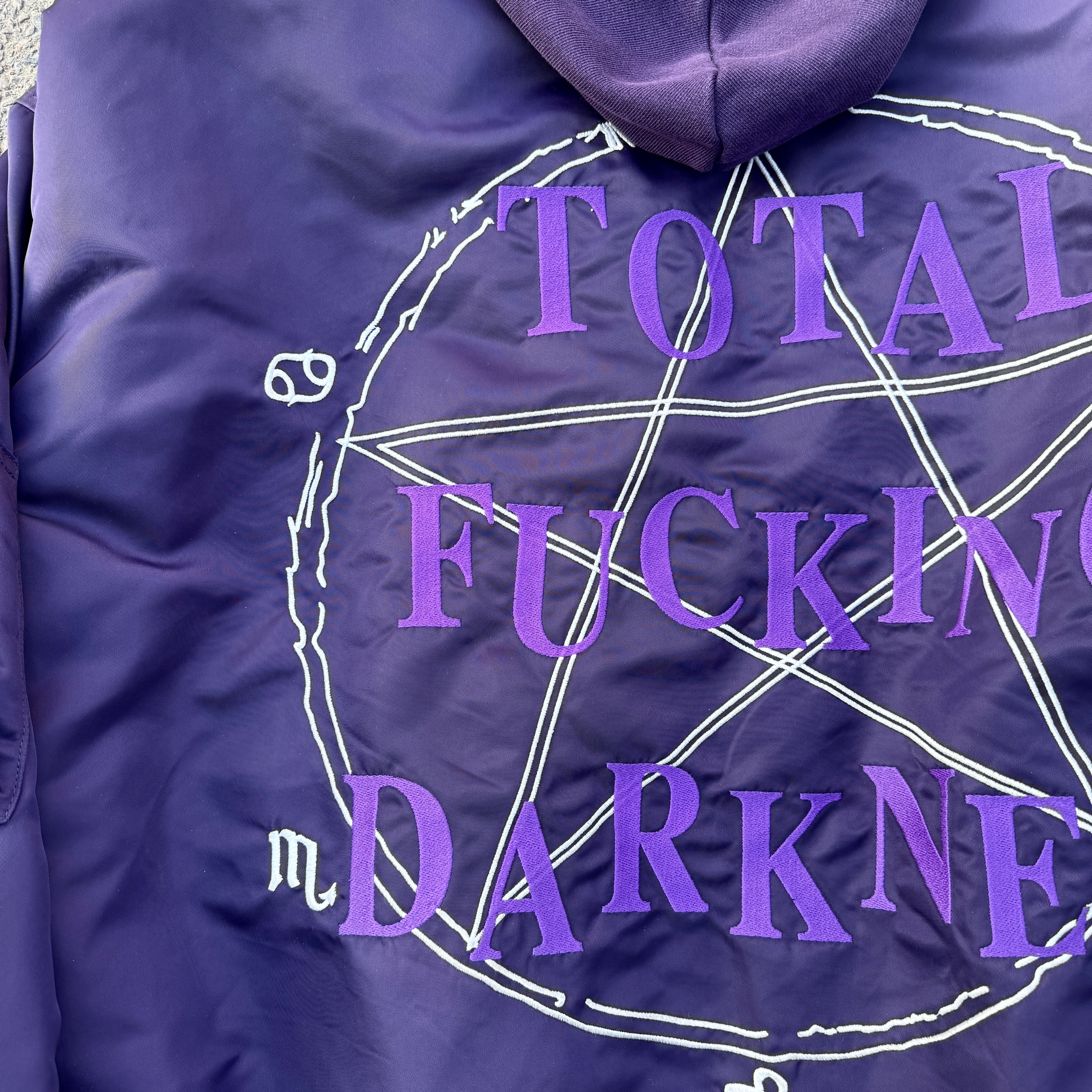 Vetements FW16 Total Fucking Darkness (TFD) Homme Bomber Sz. S – FyouGrails