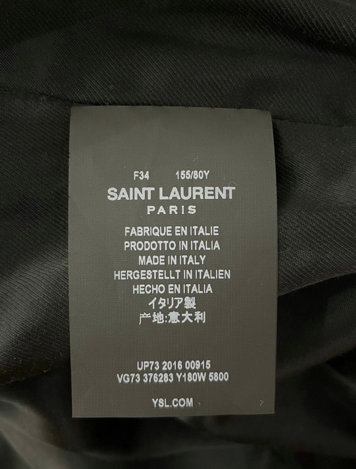 Saint Laurent Paris Teddy Jacket PINK Hedi Slimane