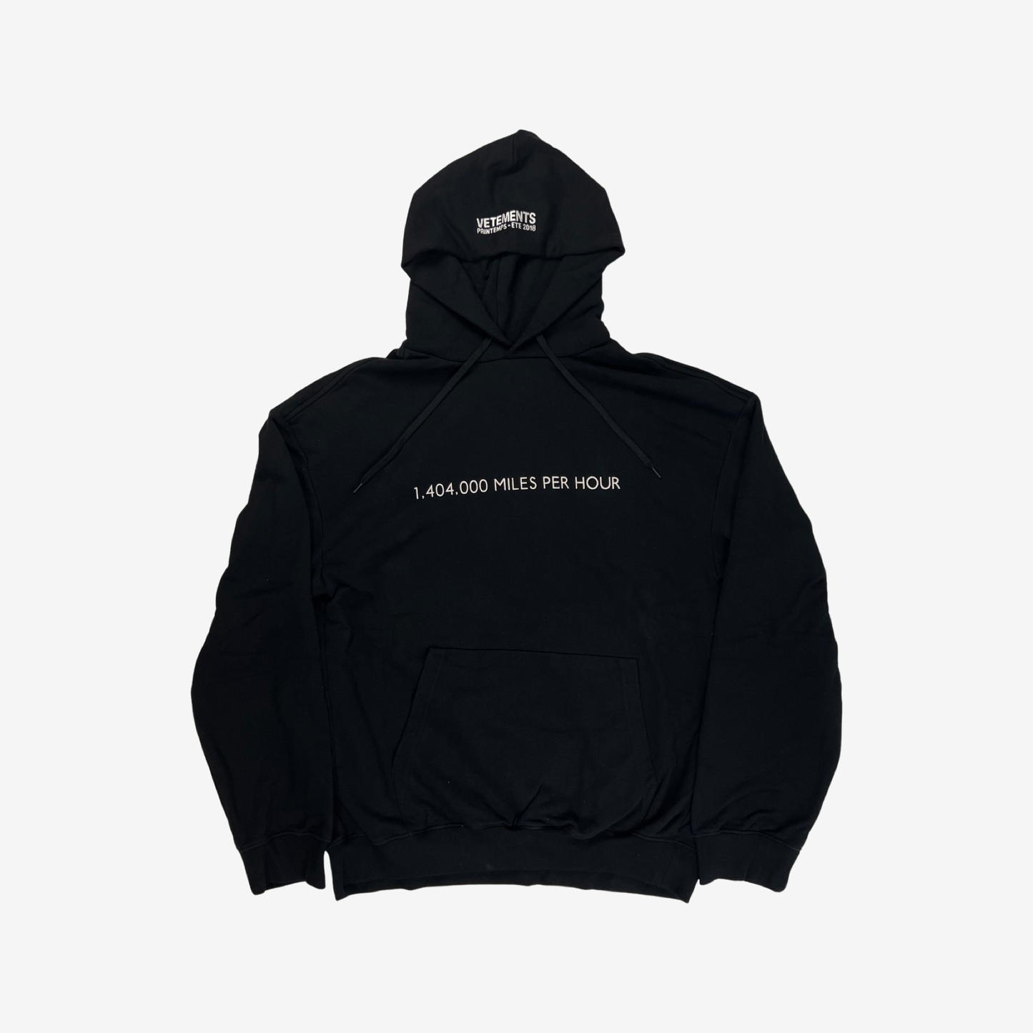 Vetements SS18 UFO Hoodie