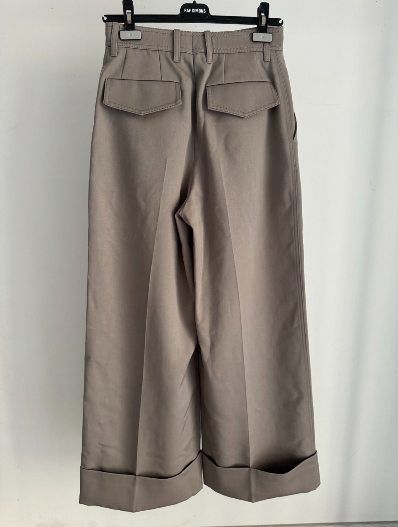 Louis Vuitton 23 Wide Brown Runway Pants Sz.46