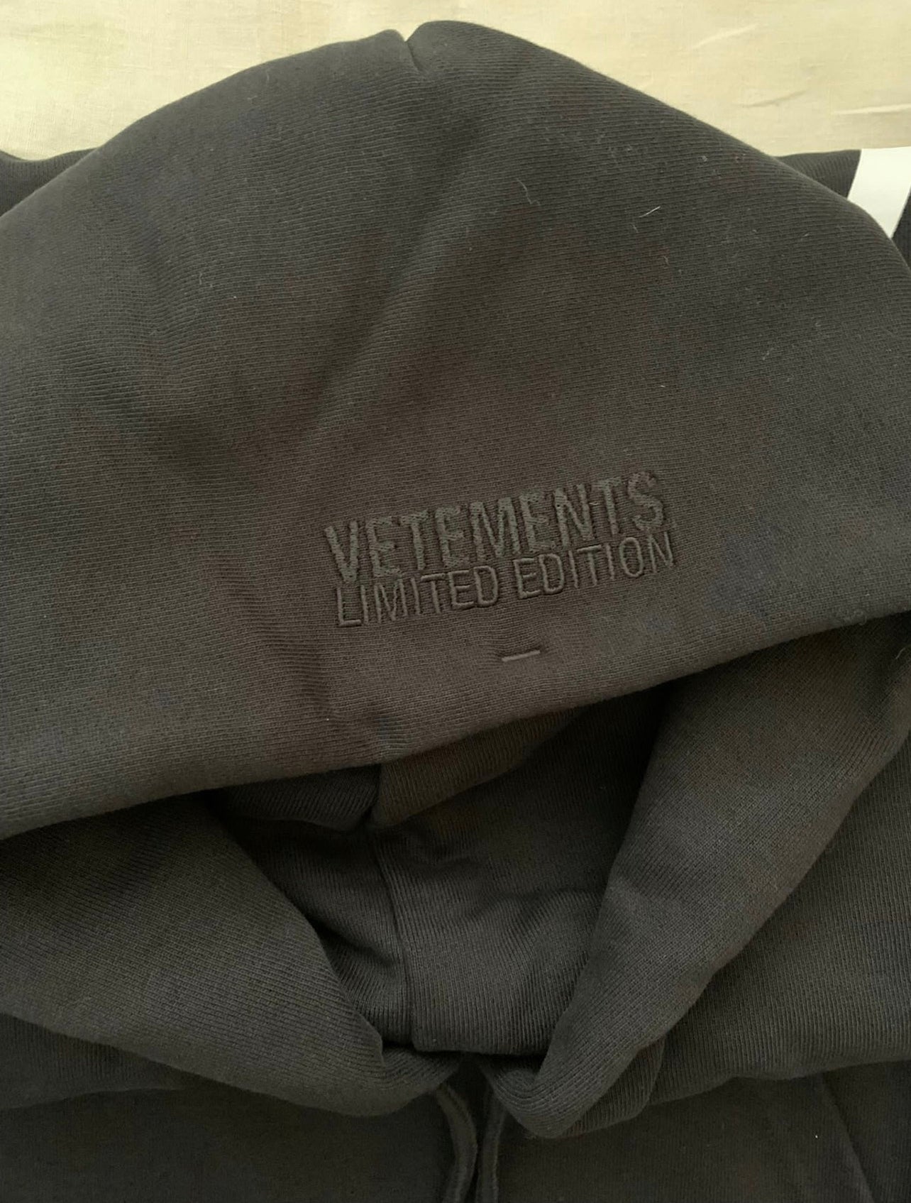 Vetements 5G Hoodie black