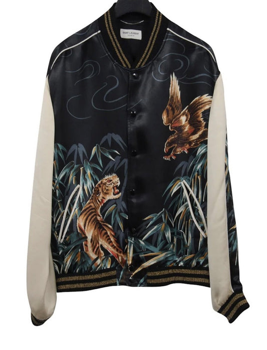 Saint Laurent Tiger & Eagle Jacket