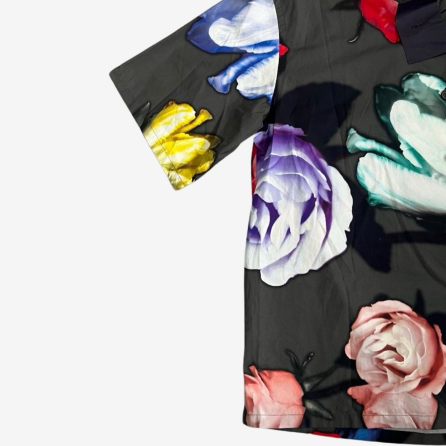 Prada FW19 Floral Shirt