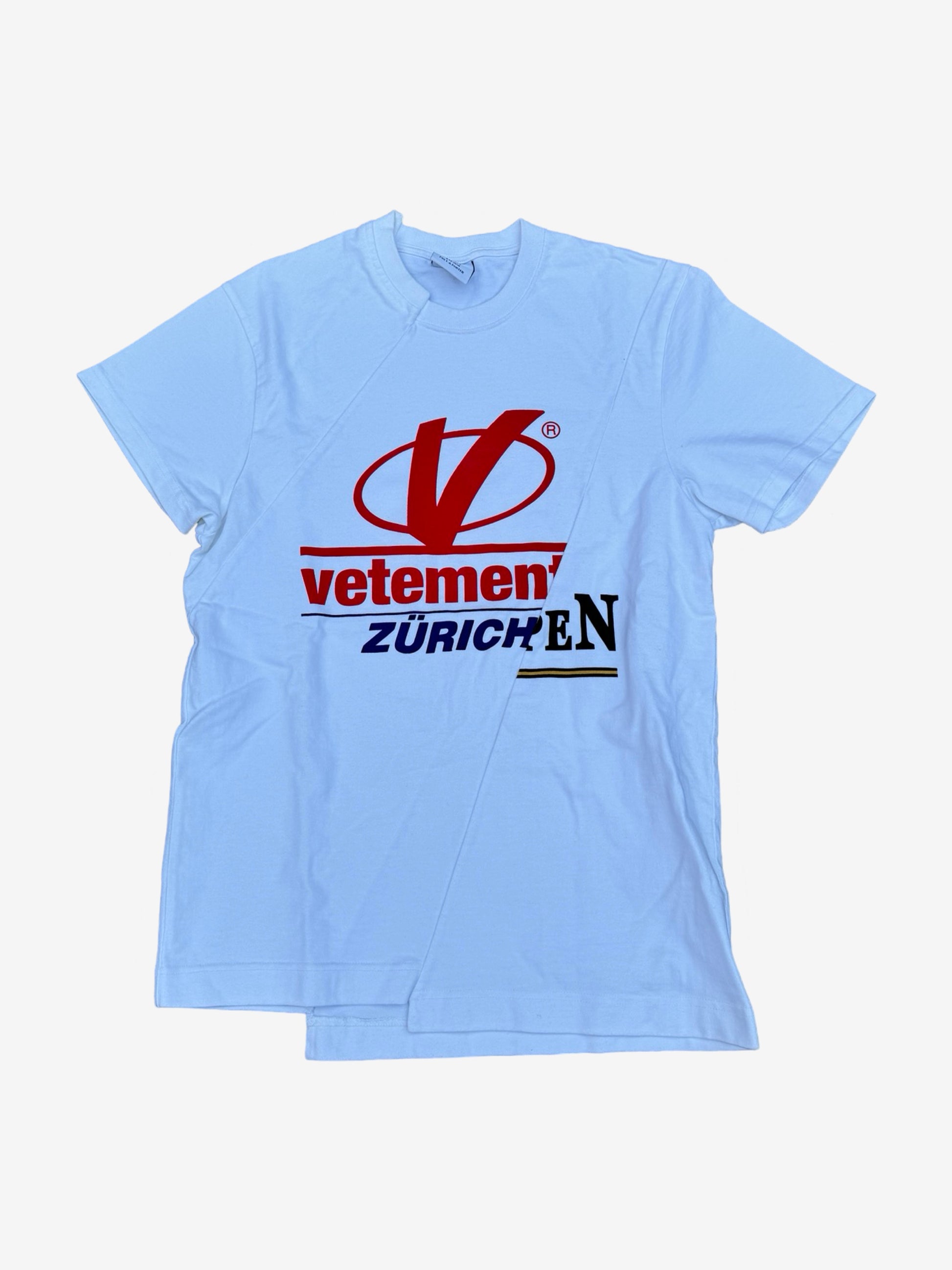 Vetements AW18 Reconstructed Zurich Tshirt