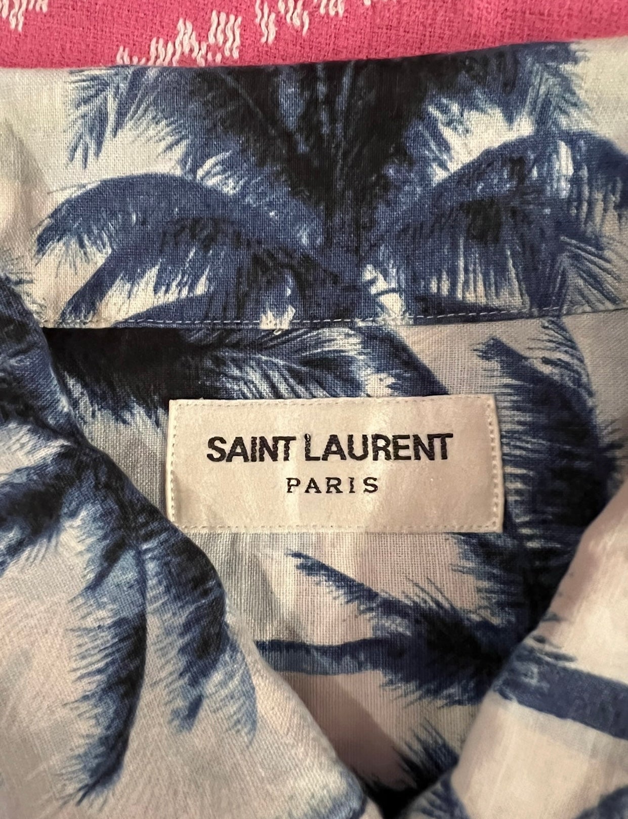 Saint Laurent Paris
SS16 SLP PALM SHIRT