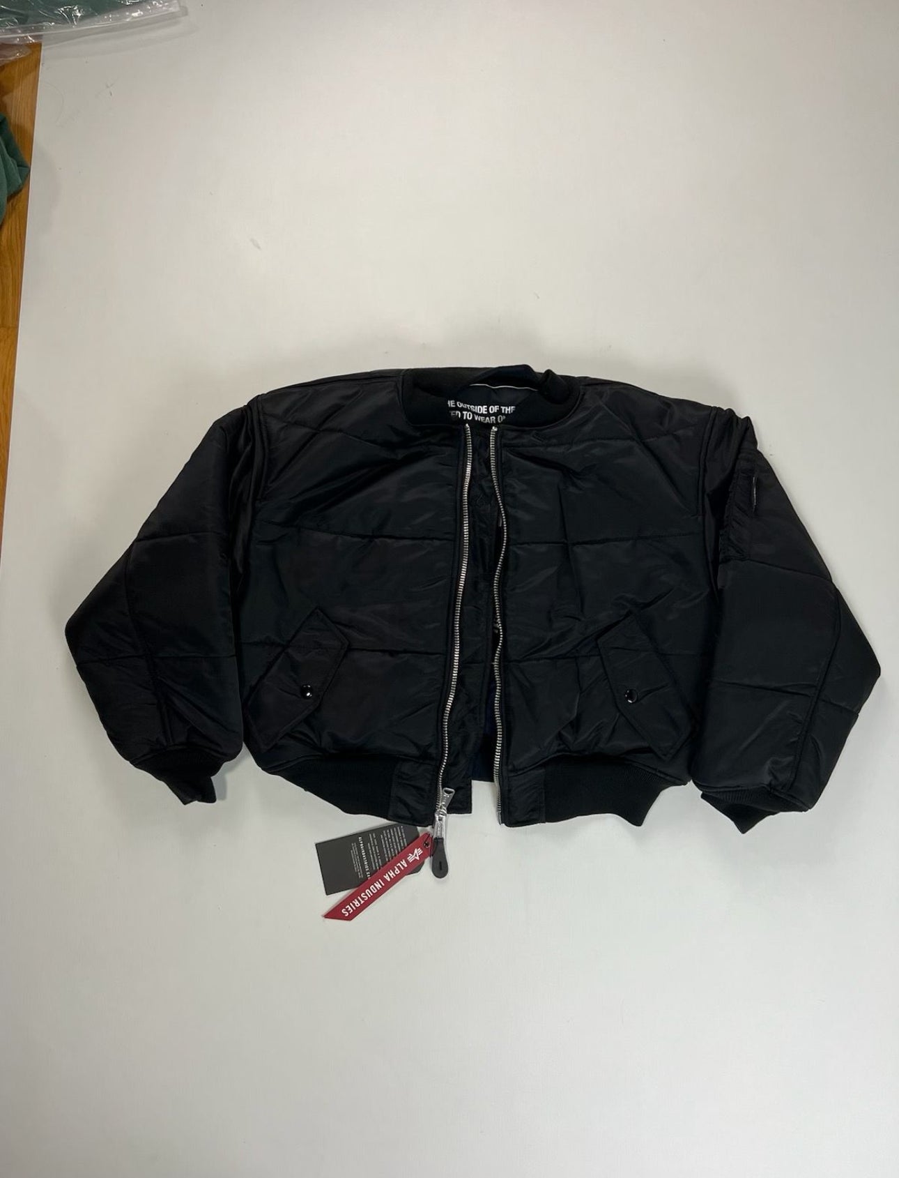 Vetements x Alpha Industrie Big Patch Bomber reversibel FyouGrails