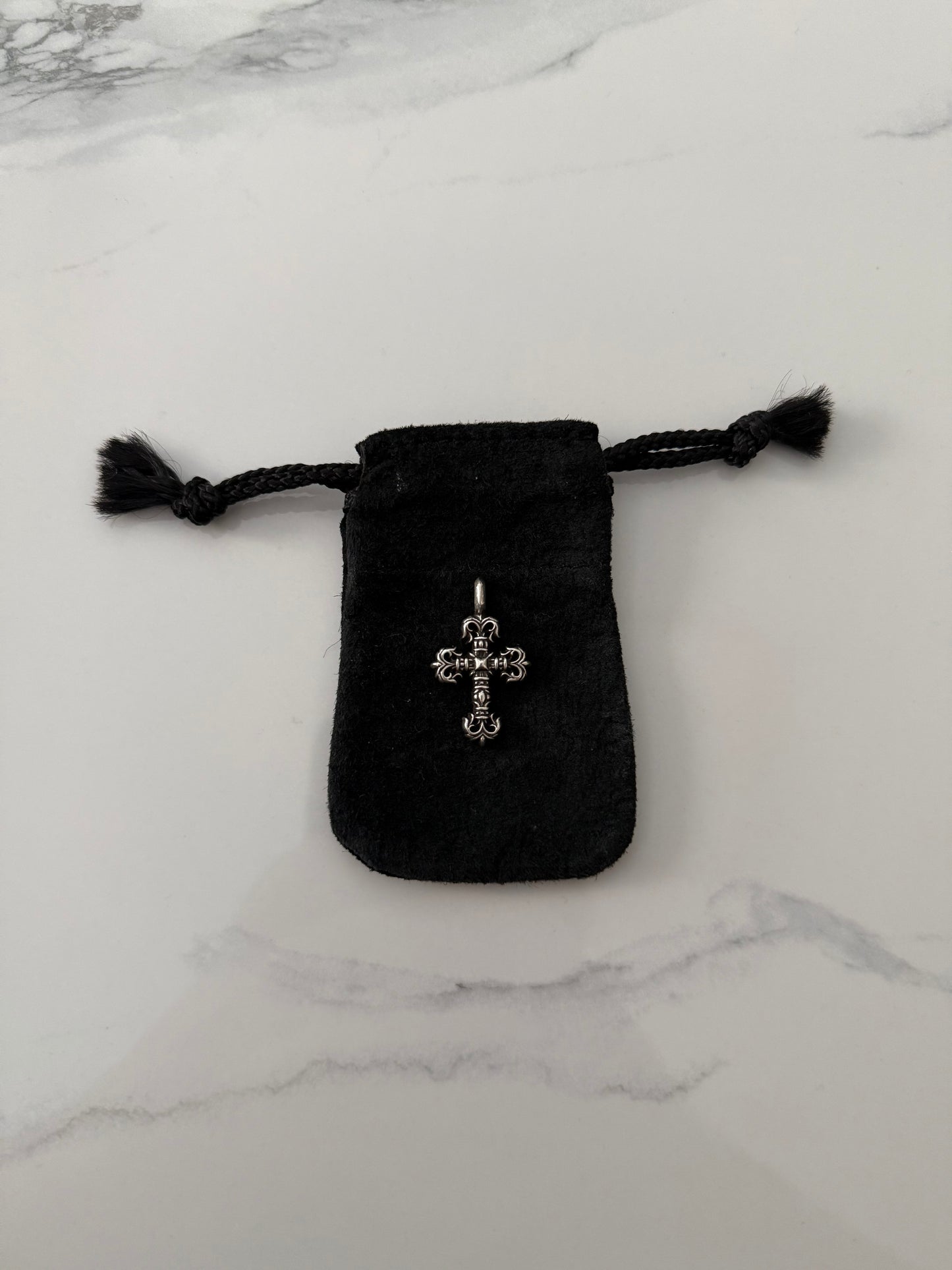 Chrome Hearts Tiny Filigree Cross