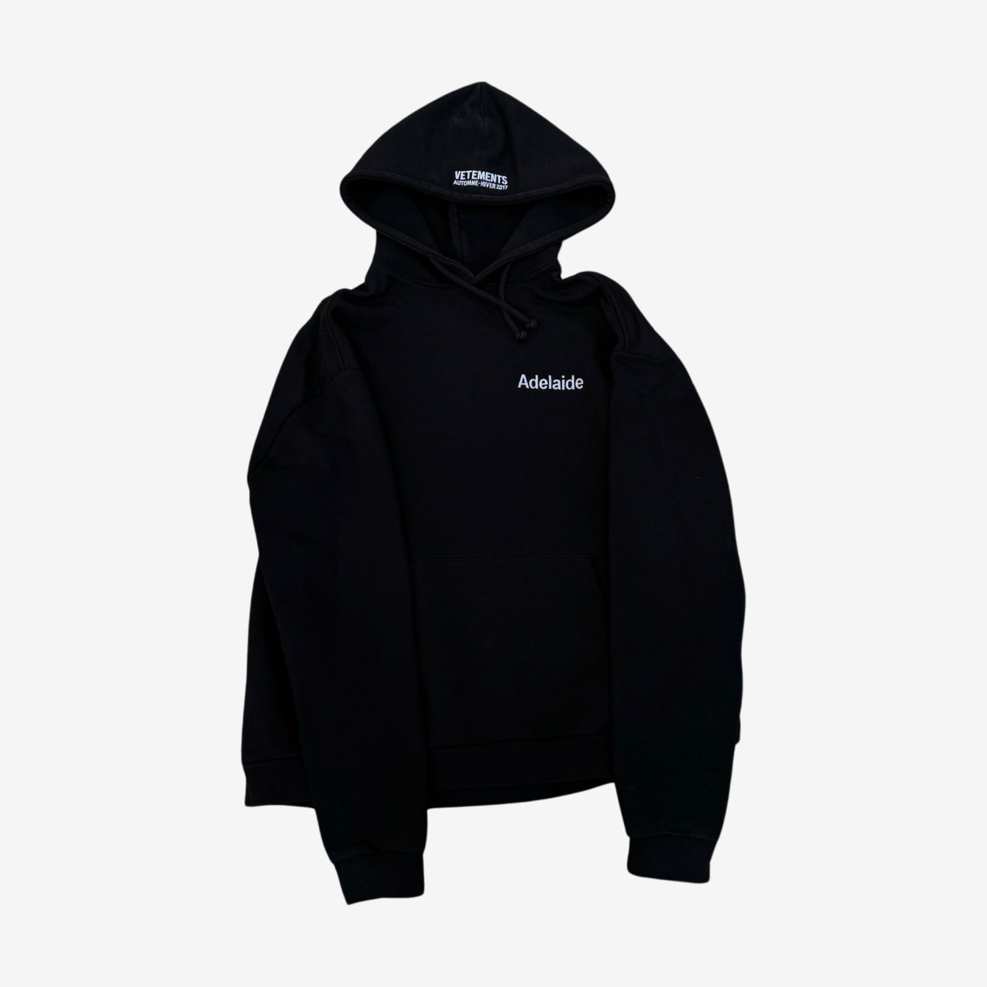 Vetements AW16 1of50 Adelaide Definition Hoodie