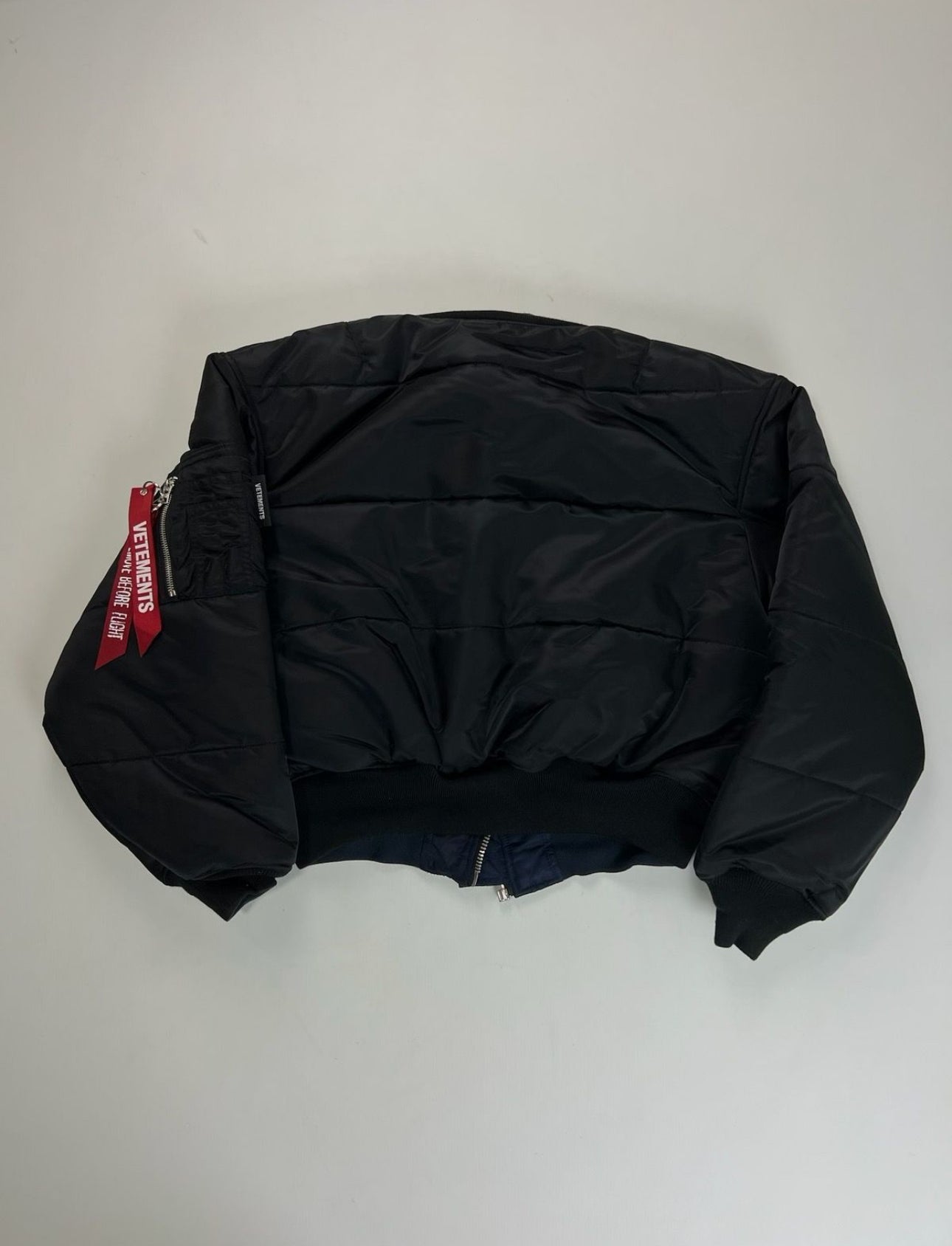 Vetements x Alpha Industrie Big Patch Bomber reversible