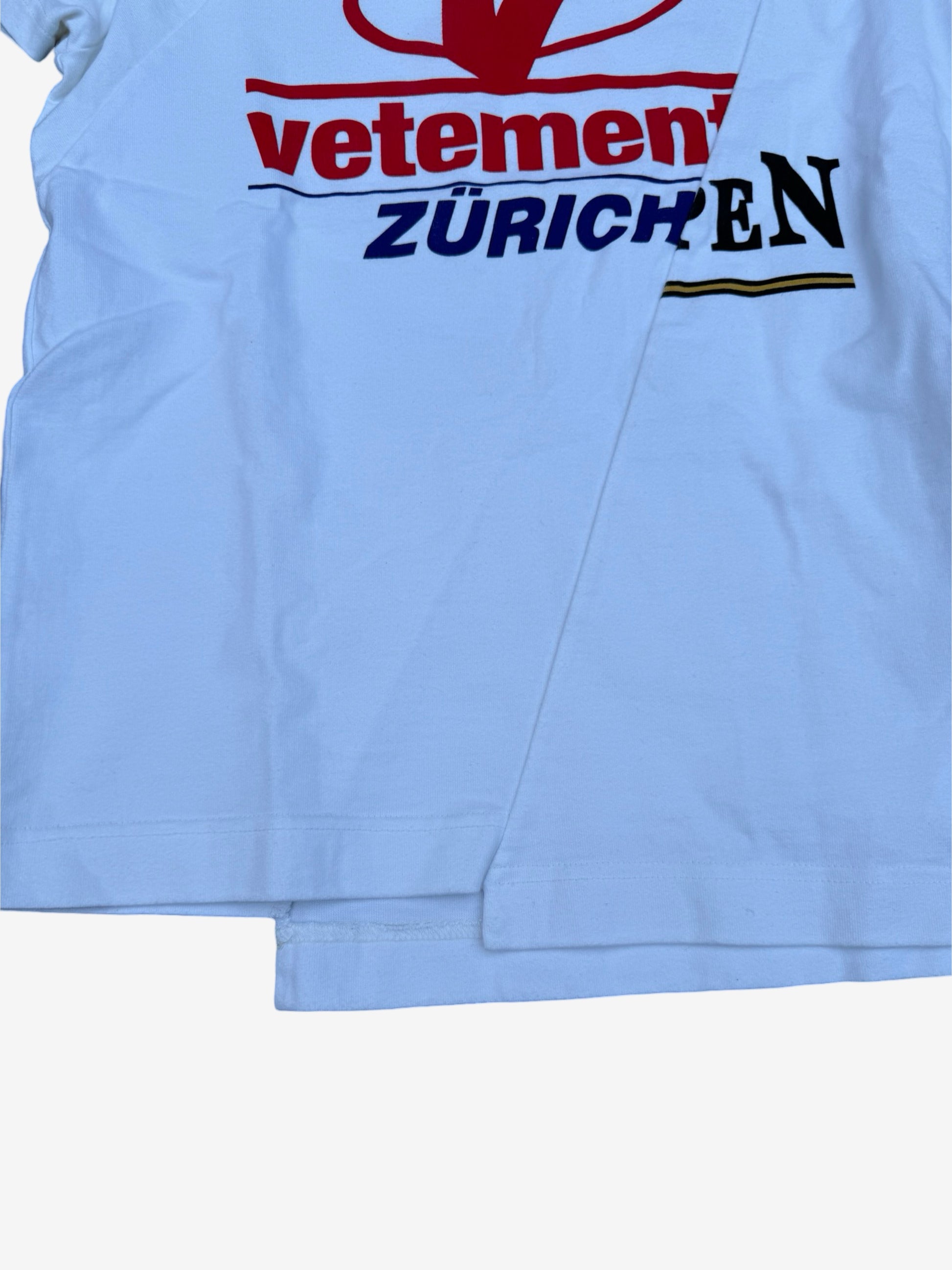 Vetements AW18 Reconstructed Zurich Tshirt