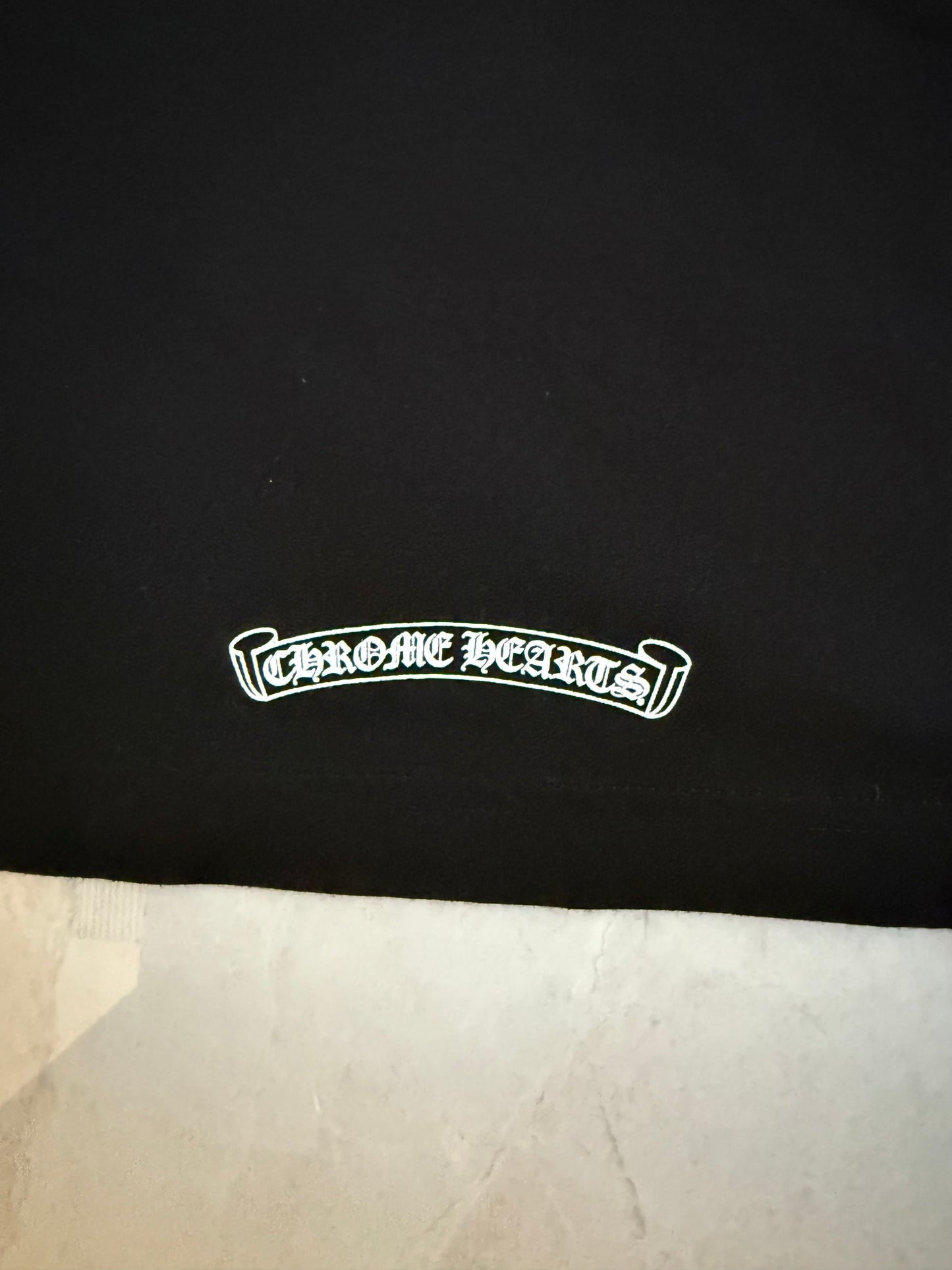 Chrome Hearts Classic Black White Longsleeve Shirt Sz.M