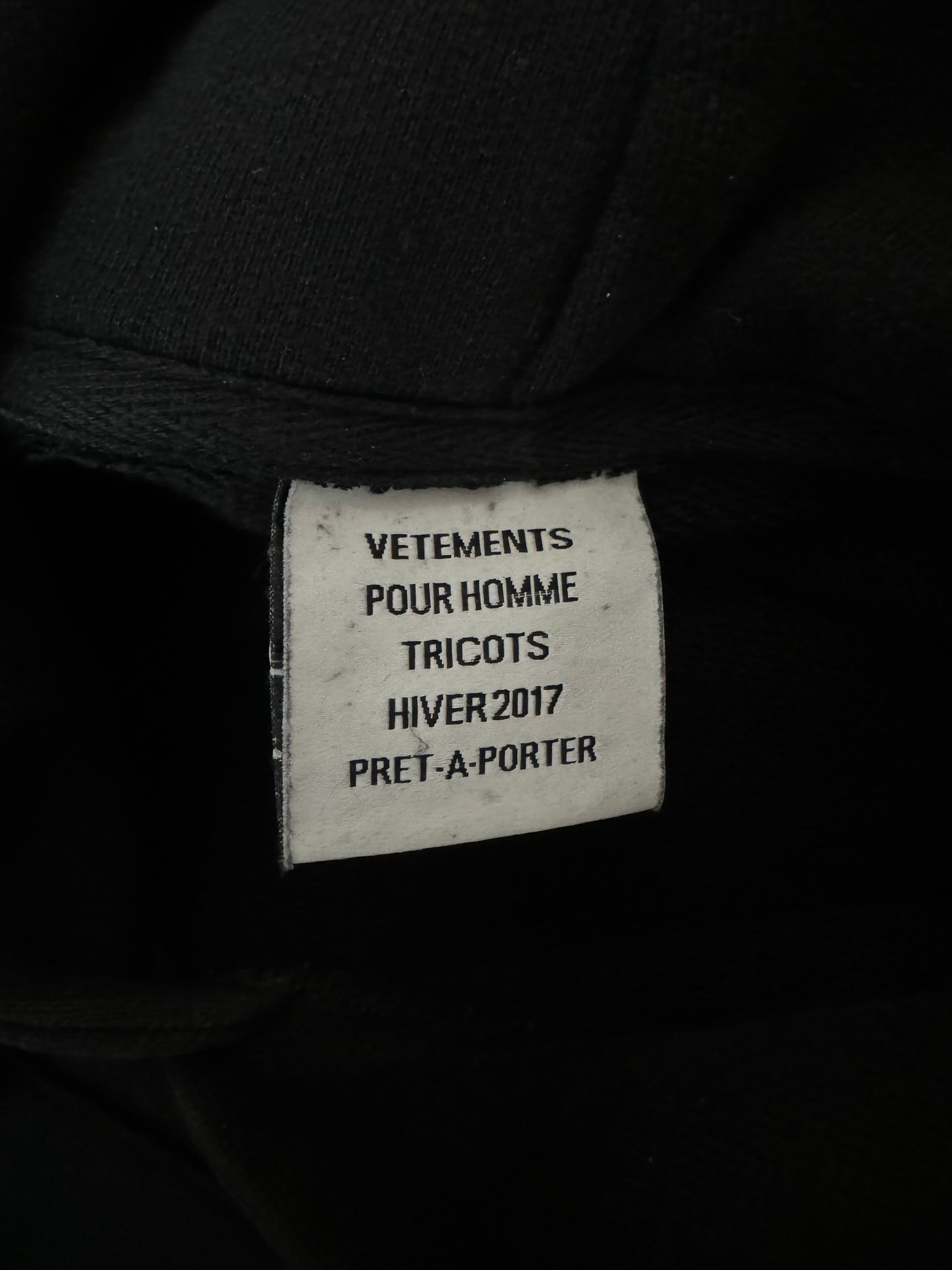 Vetements AW17 Adelaide Definition