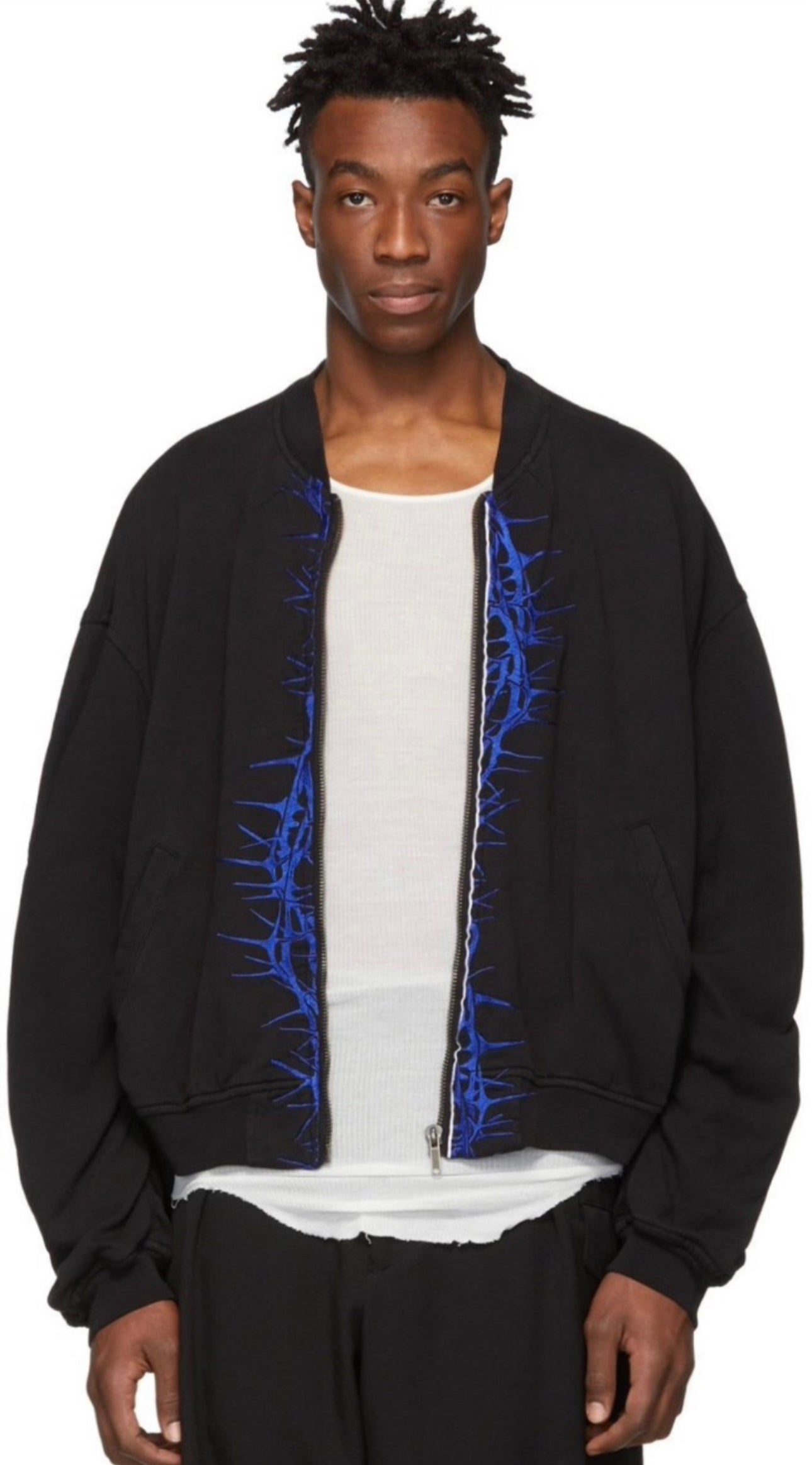 Haider Ackermann Black Perth Bomber