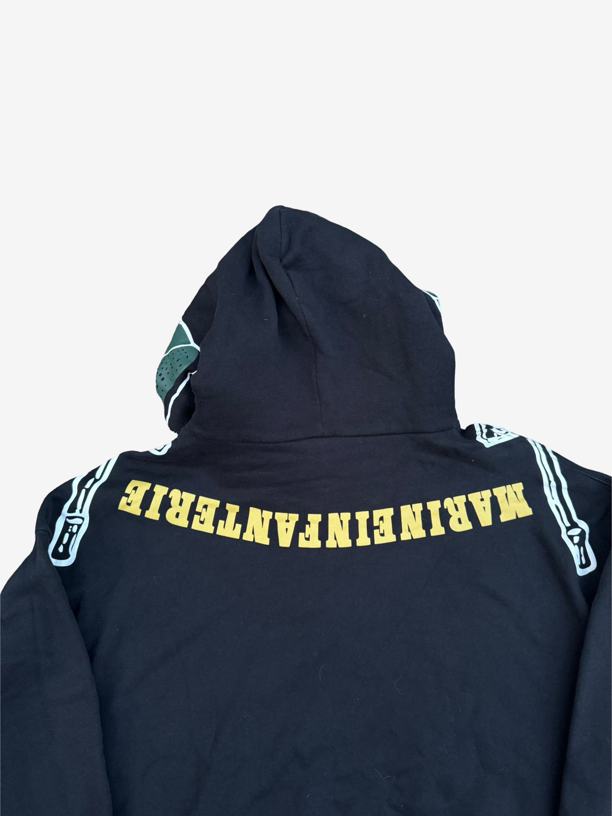 Vetements SS19 Marine Skull Gimp Hoodie