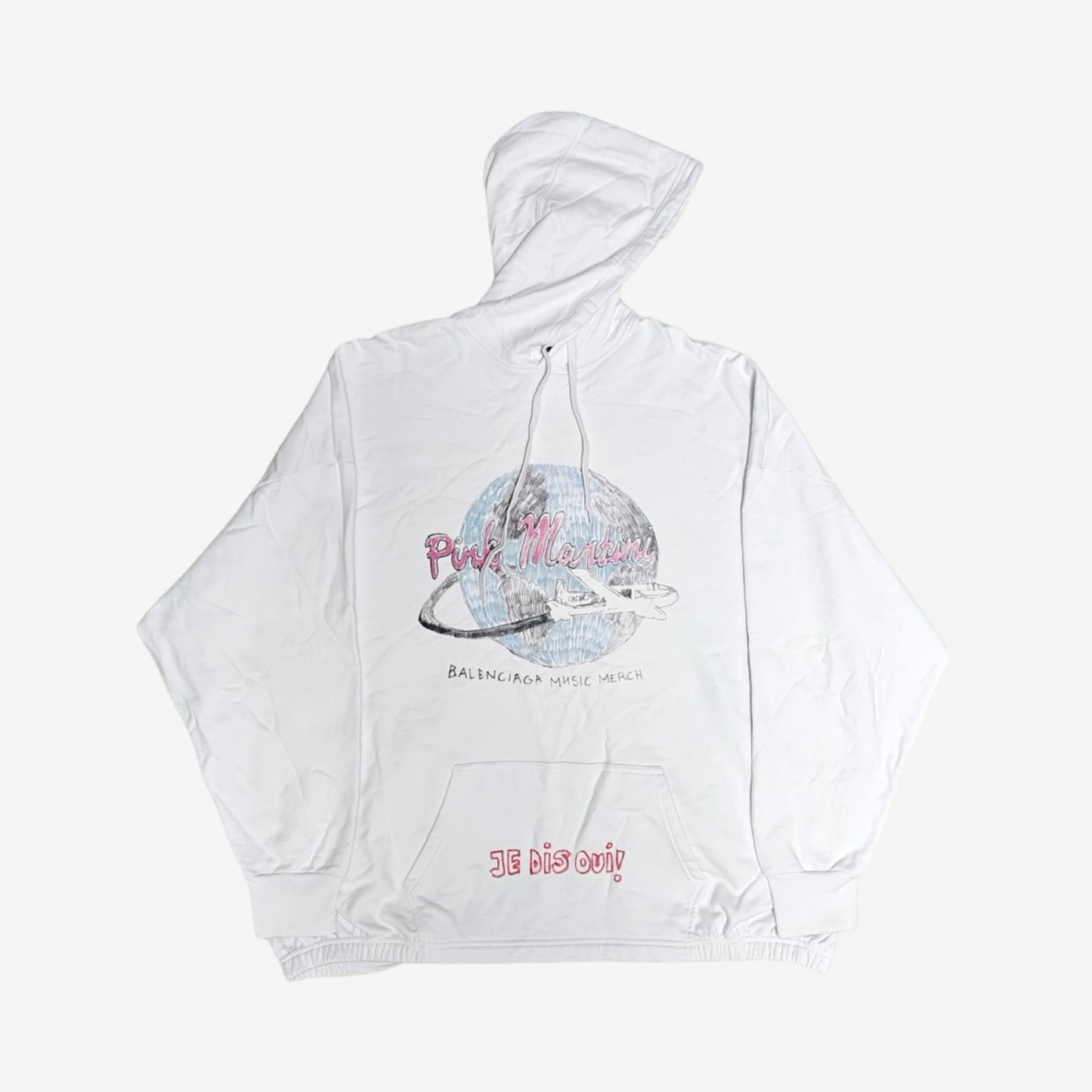 Balenciaga Pink Martini Hoodie Limited to 250 Pieces (numbered)