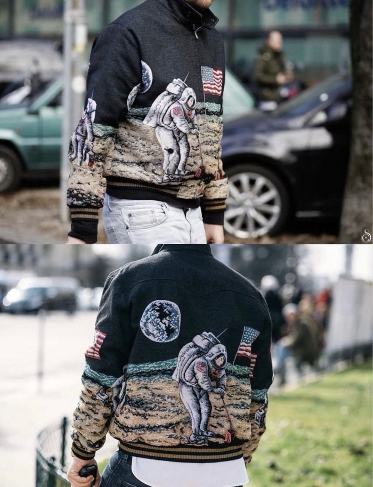 Saint Laurent Paris SS16 Moonlanding Jacket