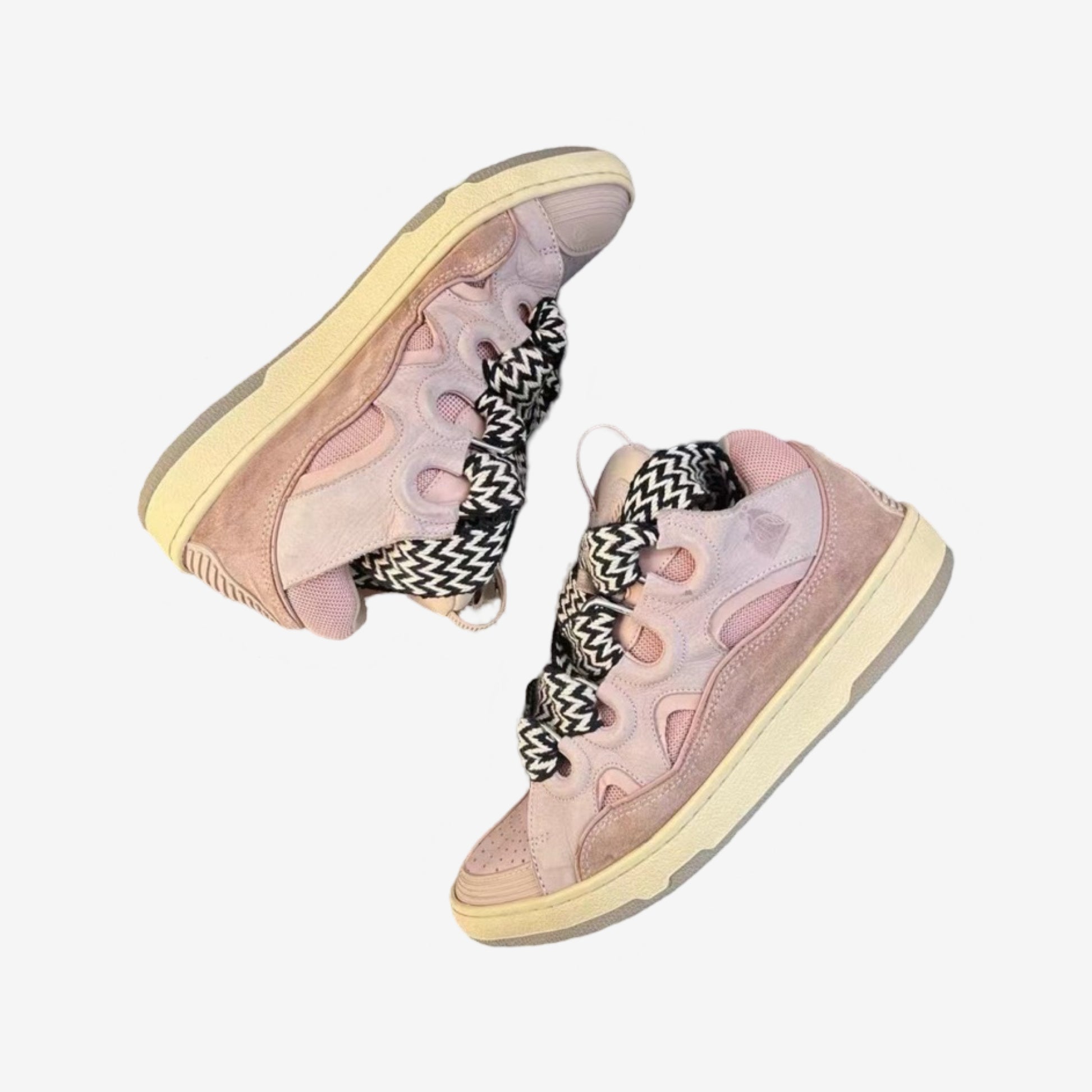 Lanvin Pink Curb Sneaker