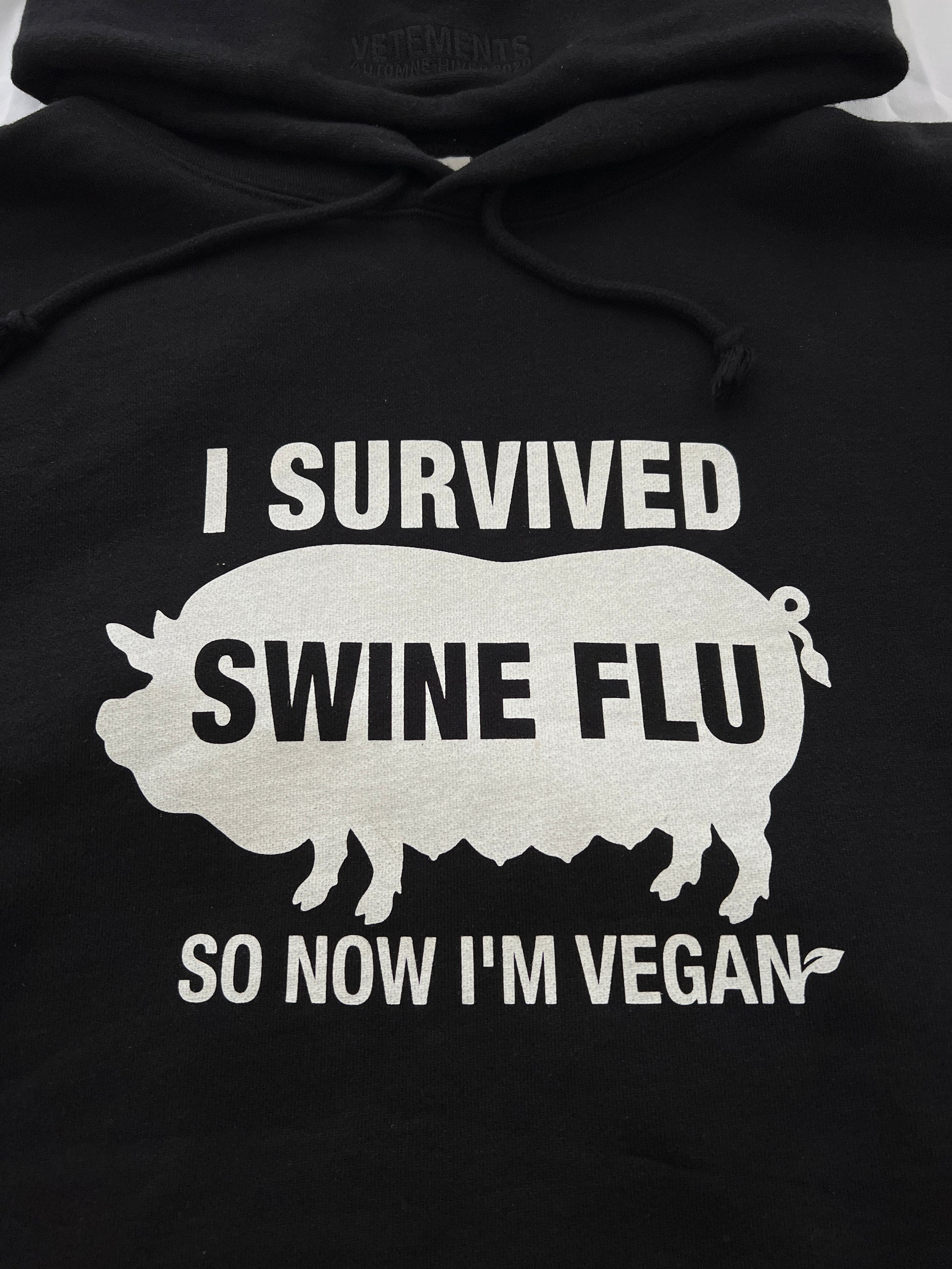 Vetements FW19 "Swine Flu" Hoodie 