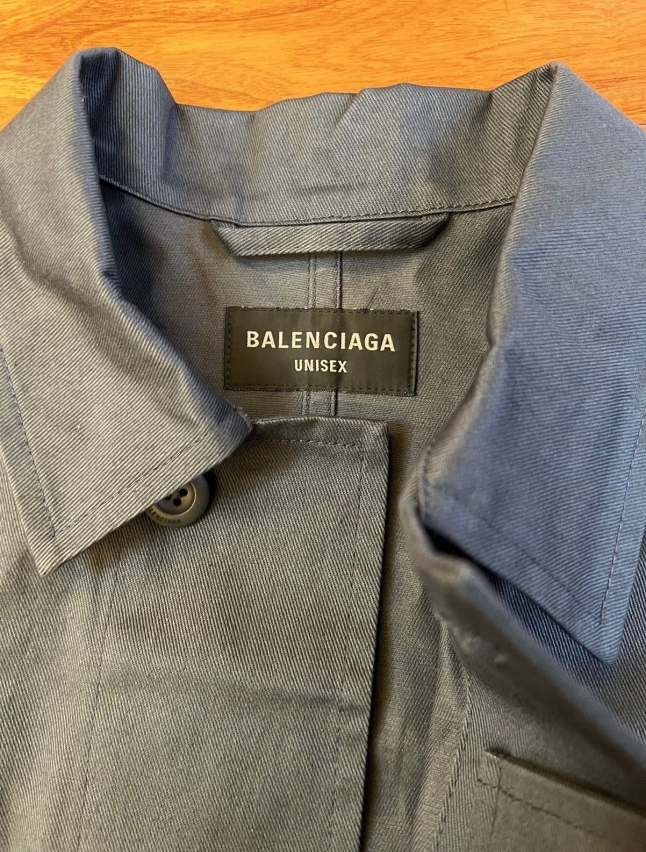 Balenciaga AW22 Multipocket oversized workwear jacket