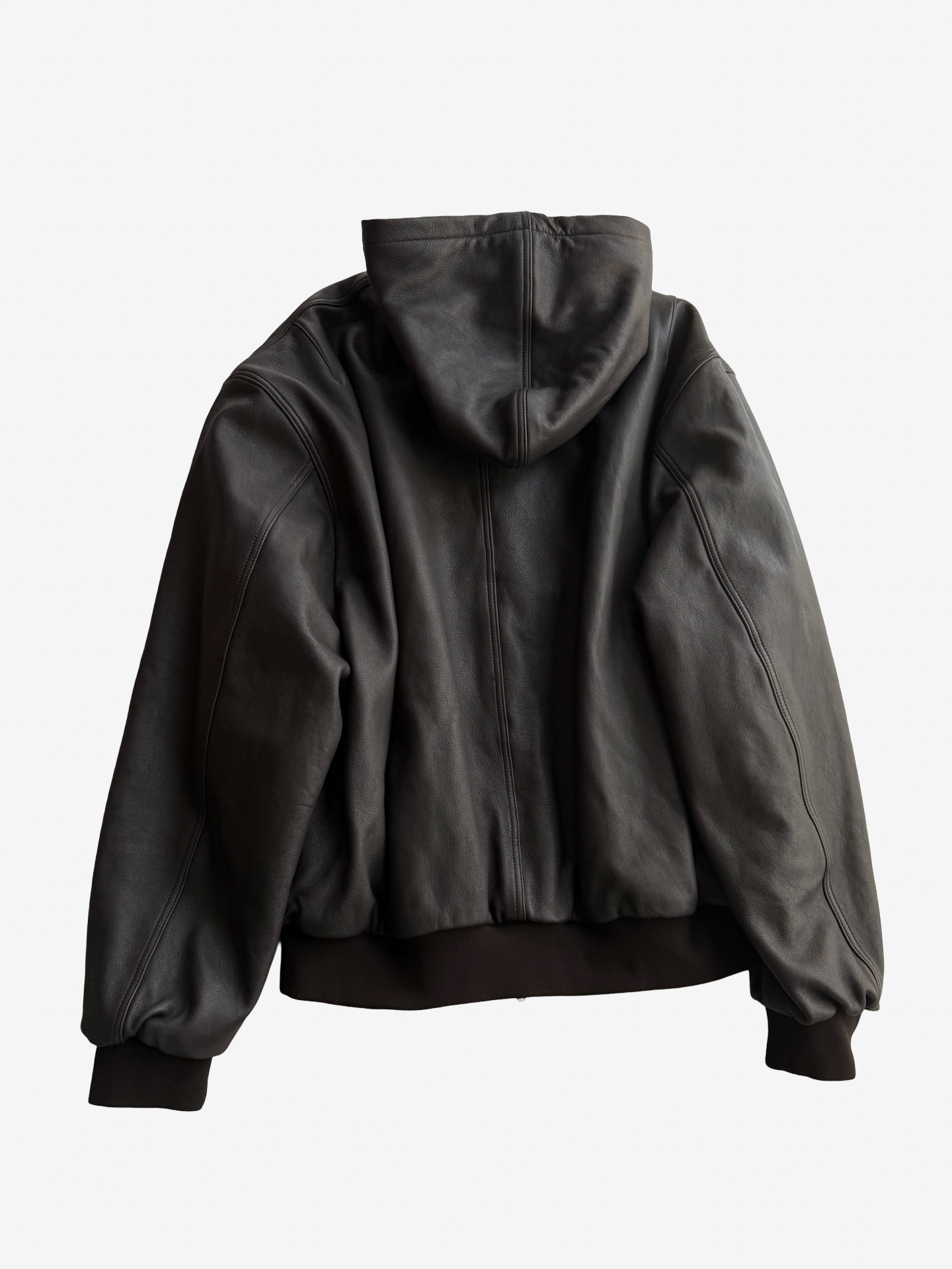 Balenciaga Taxi Hoodie Leather Bomber