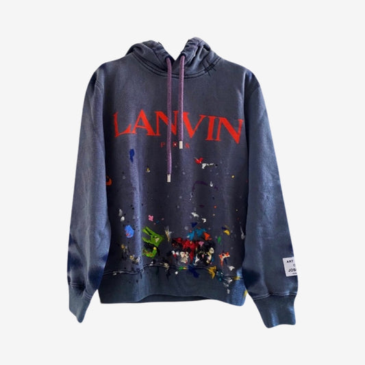 Lanvin x Gallery Dept First Collaboration Splashed Hoodie