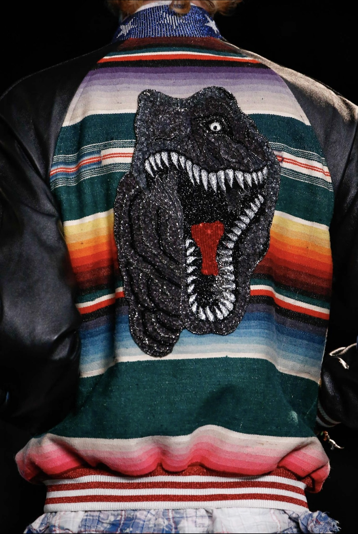 Saint Laurent Paris SS16 T-Rex Mexican
Bomber