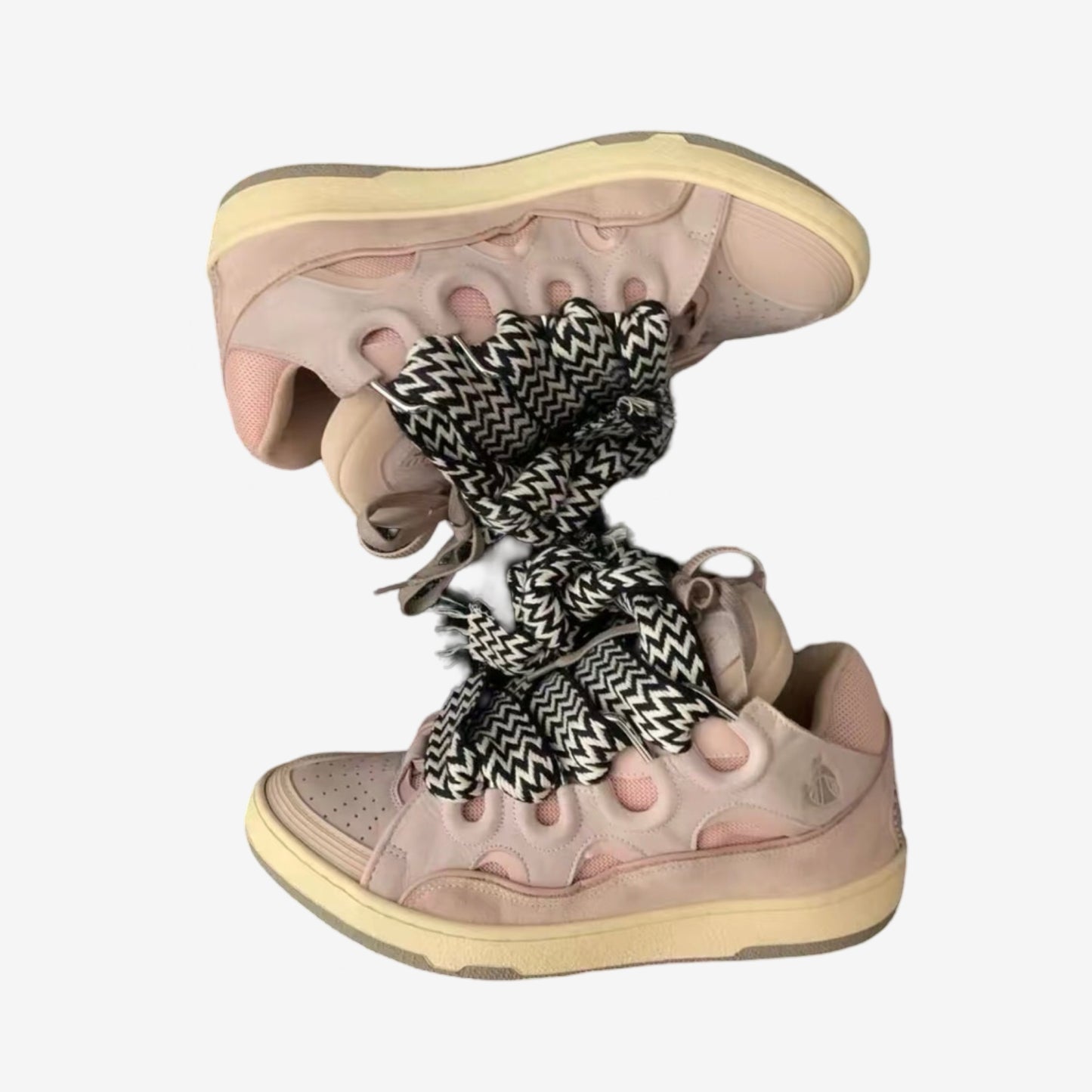 Lanvin Pink Curb Sneaker