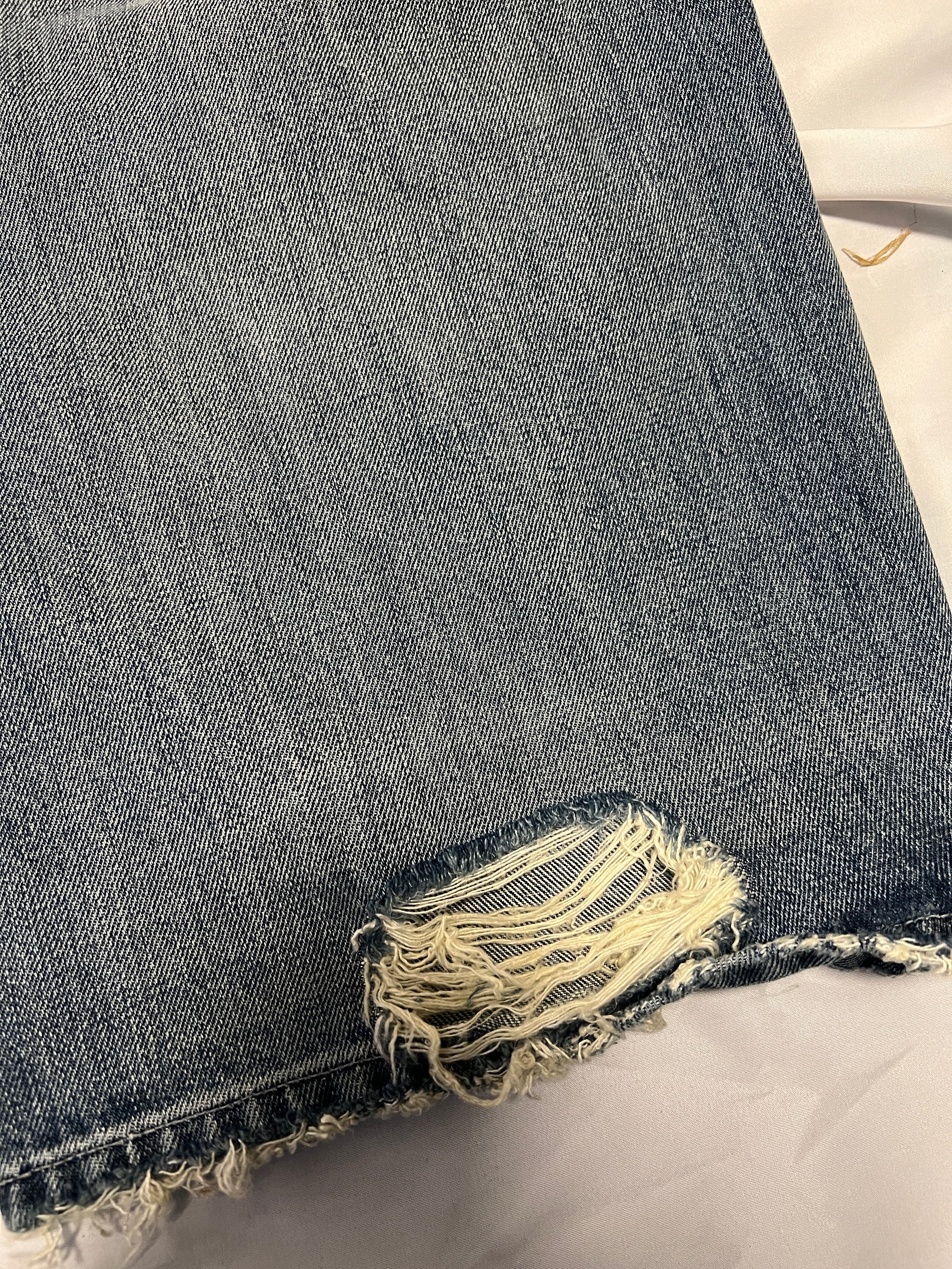 Balenciaga Baggy Oversized Destroyed Skater Denim – FyouGrails