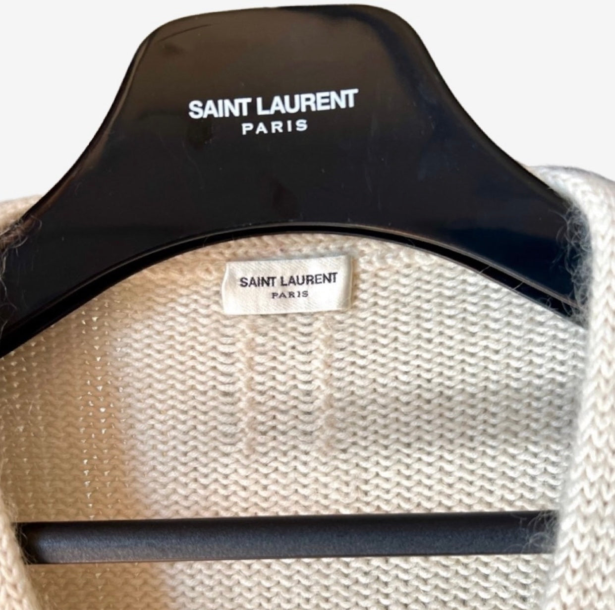 Saint Laurent Paris SS16 Runway Cardigan