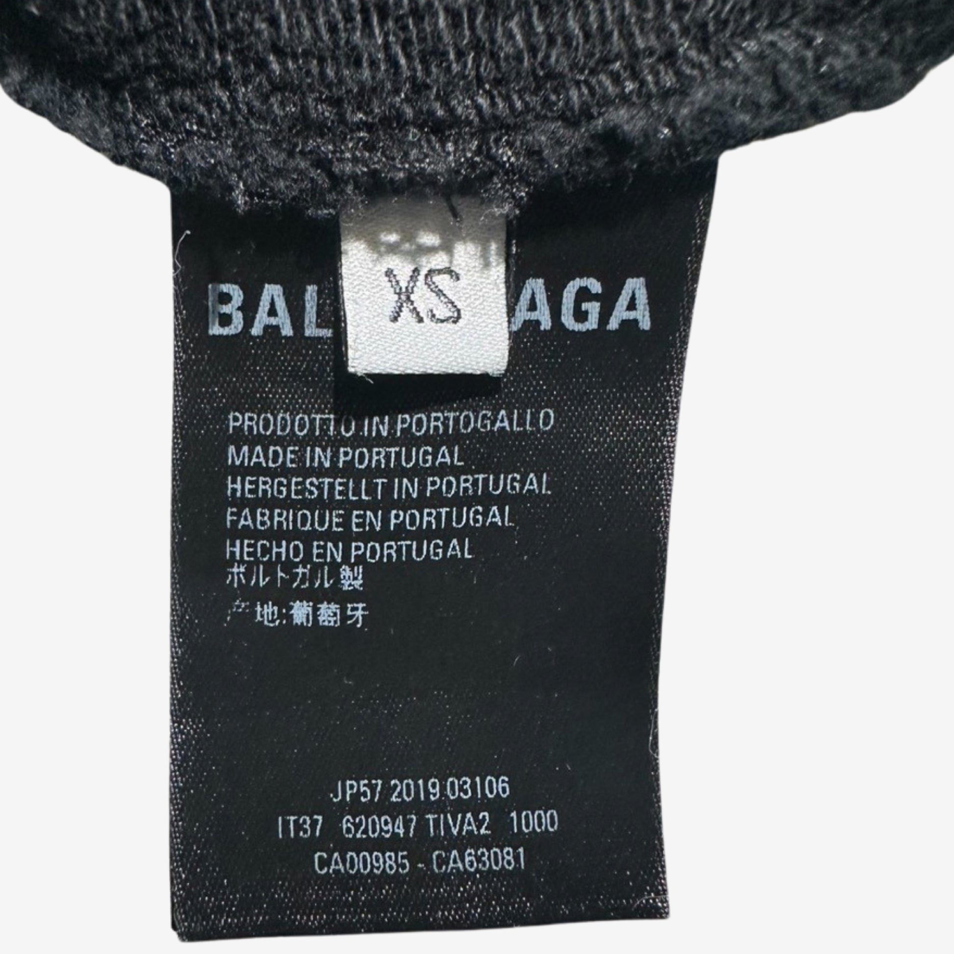 Balenciaga People Logo Hoodie