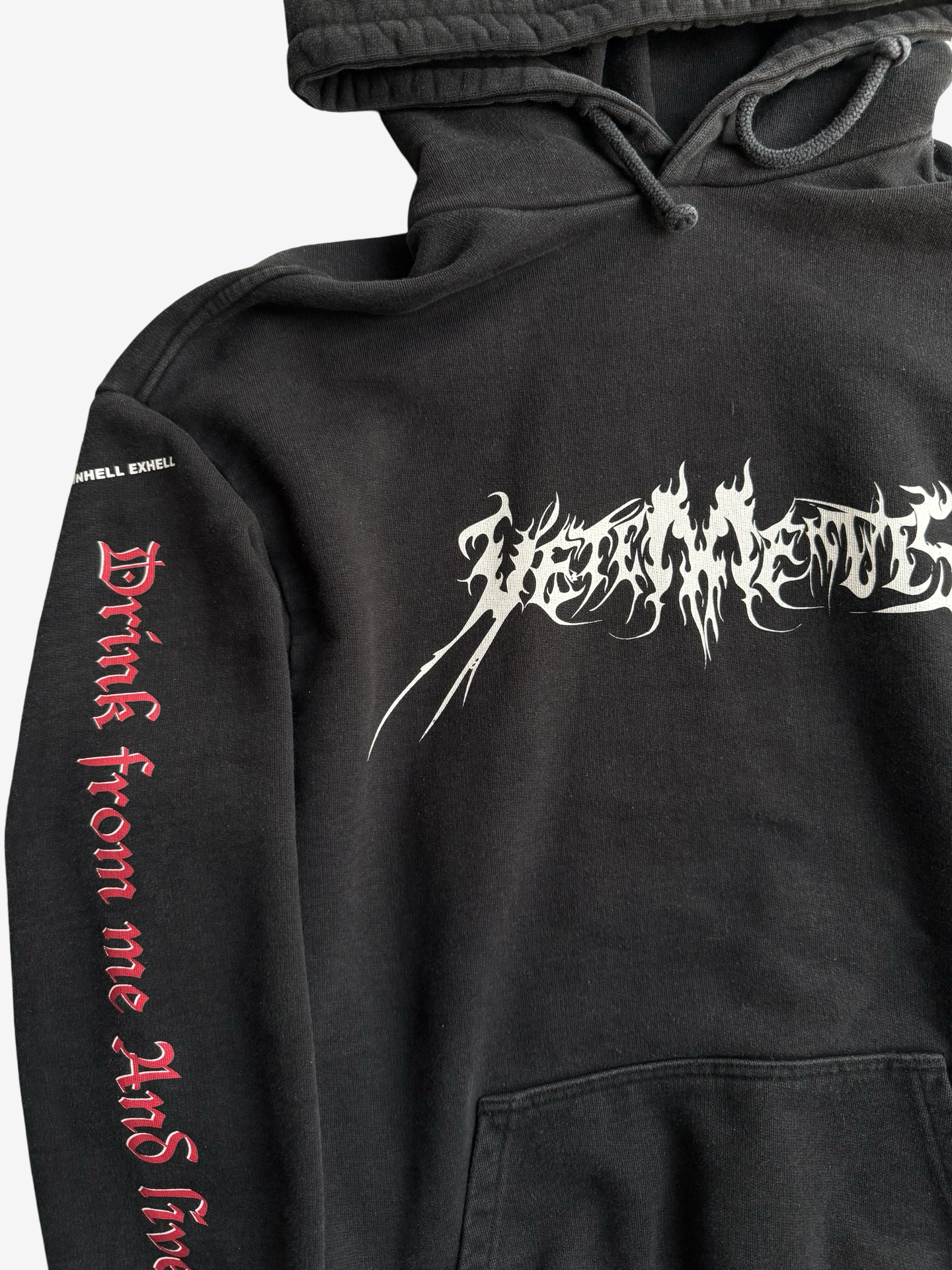 Vetements AW16 TFD Total Fucking Darkness Hoodie Homme Sz.M