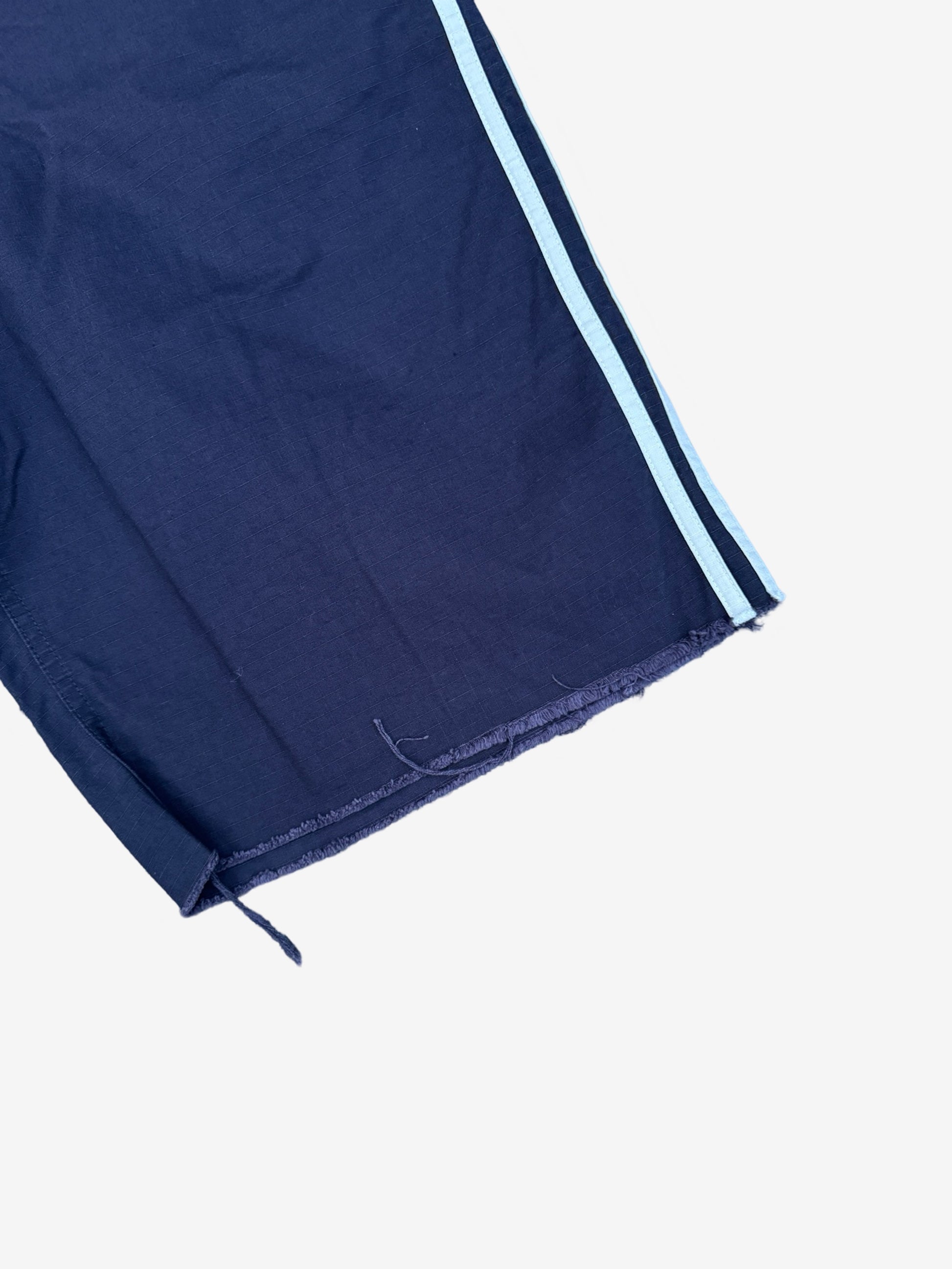 Balenciaga Adidas Navy Overknee Shorts