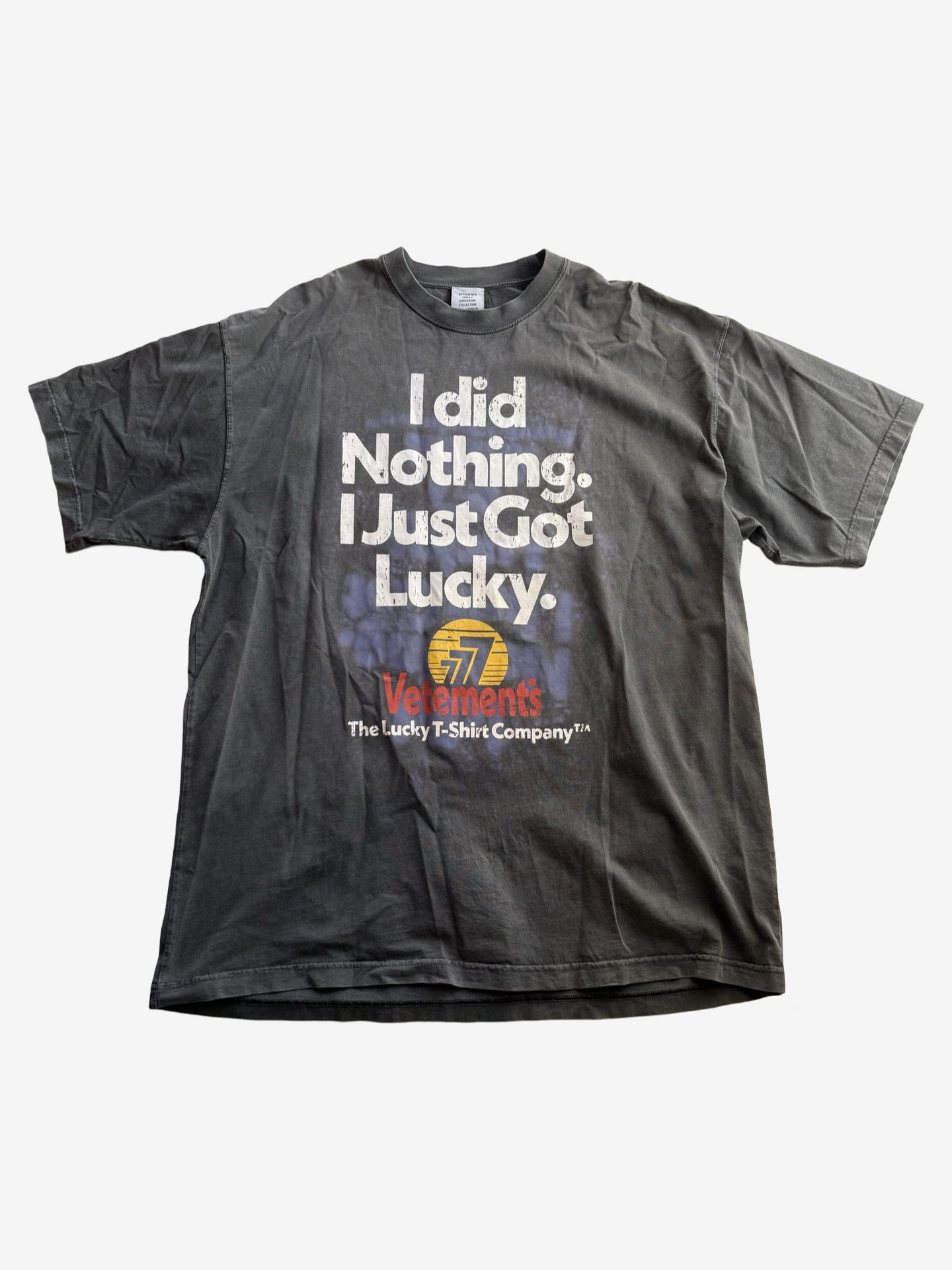 Vetements SS22 „I got lucky“ Tshirt Sz.S