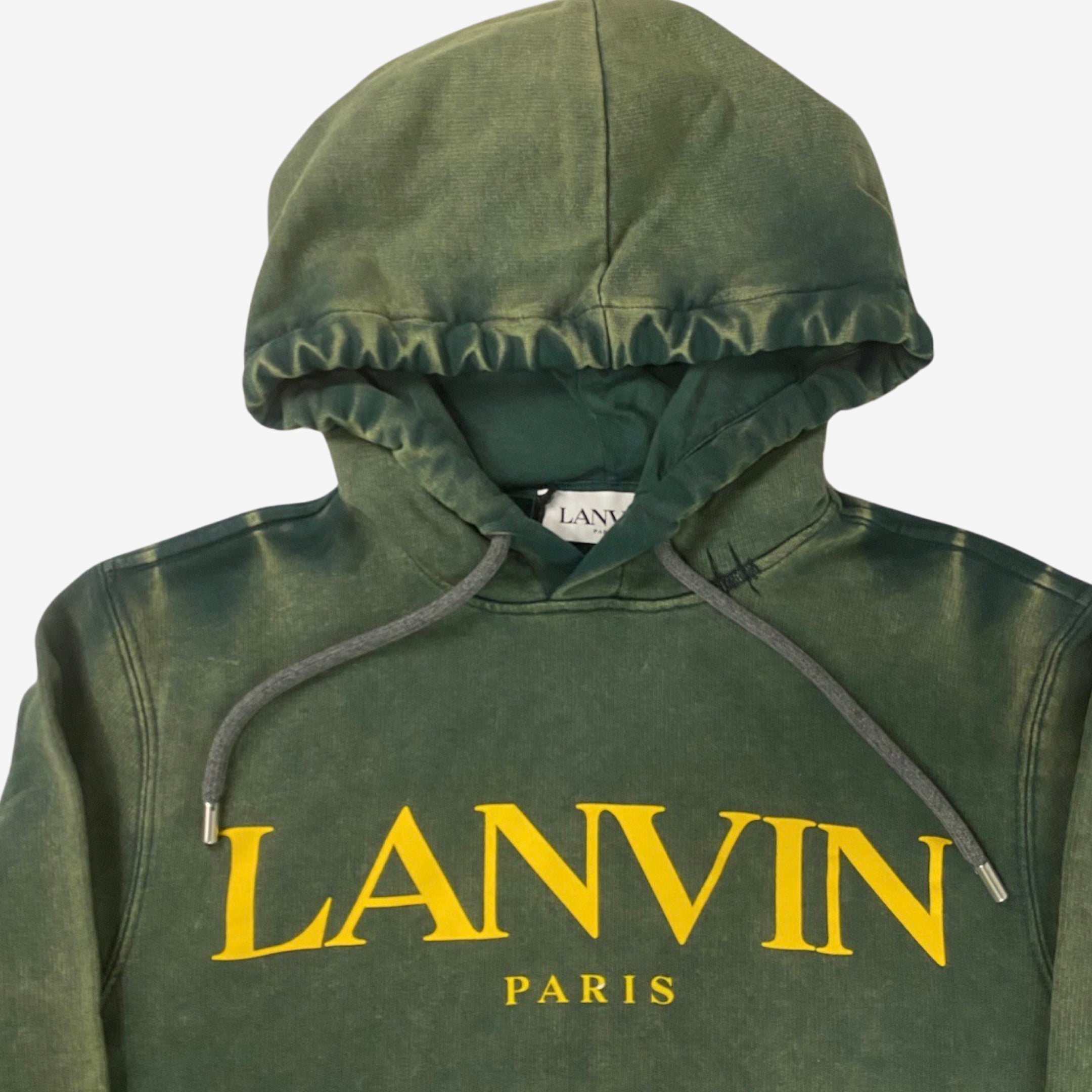 Gallery Dept x Lanvin Paint Splatter Hoodie Green – FyouGrails