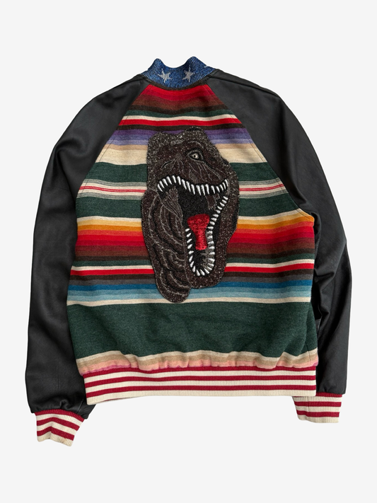 Saint Laurent Paris SS16 T-Rex Mexican Bomber Sz.48