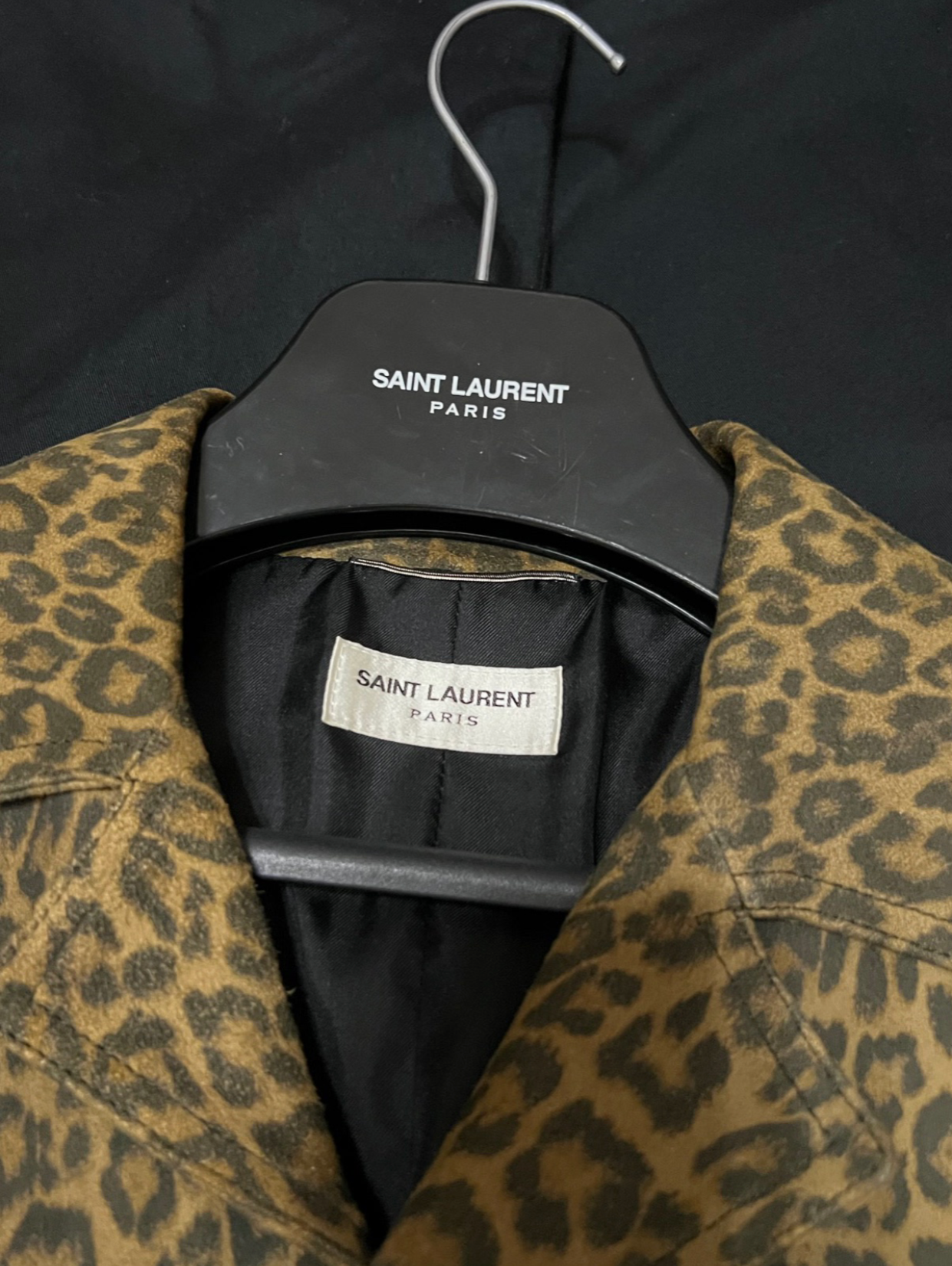 saint laurent slp 15ss sheepskin leather jacket