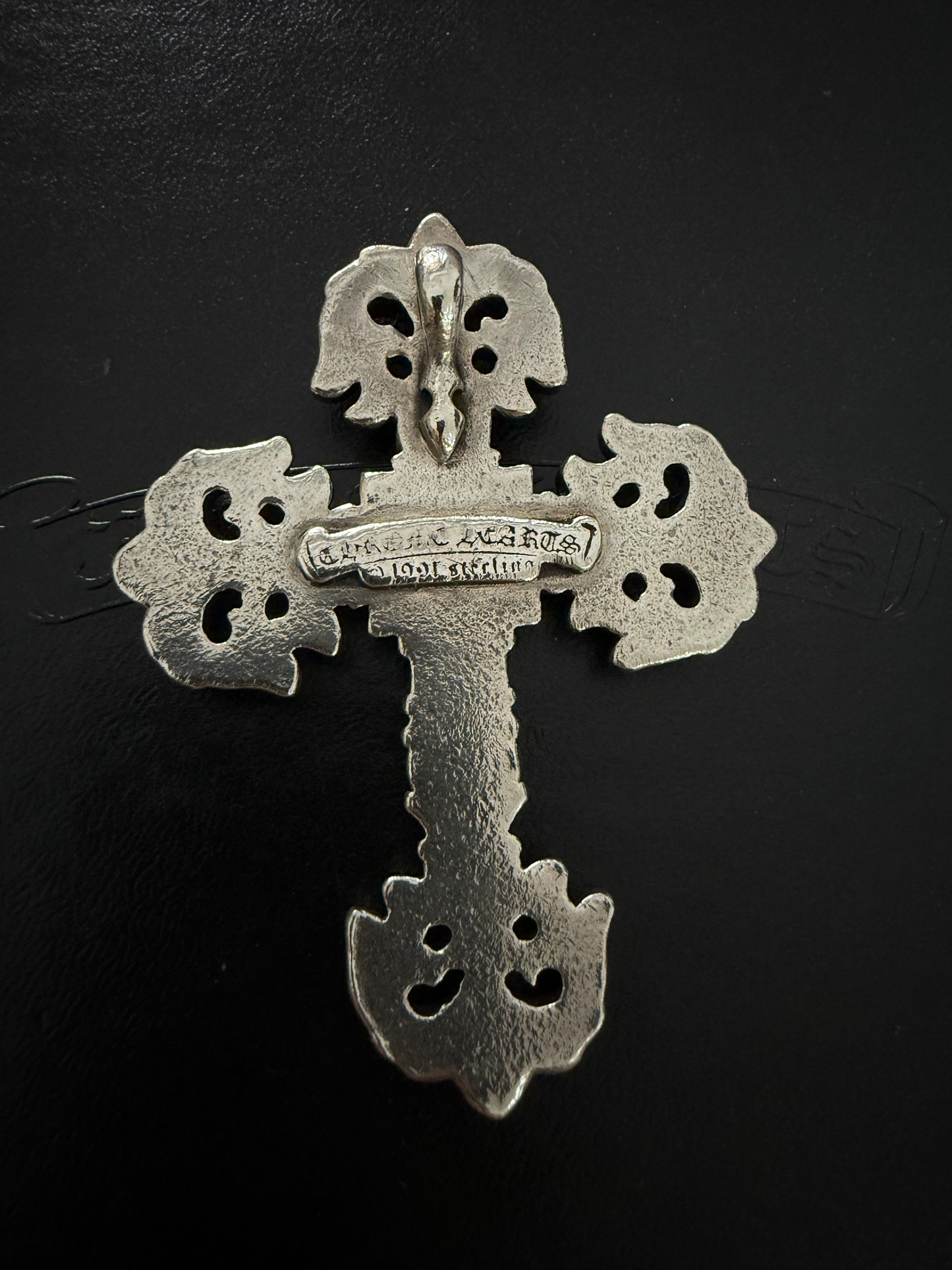 Chrome Hearts Big Filigree Cross with Chain