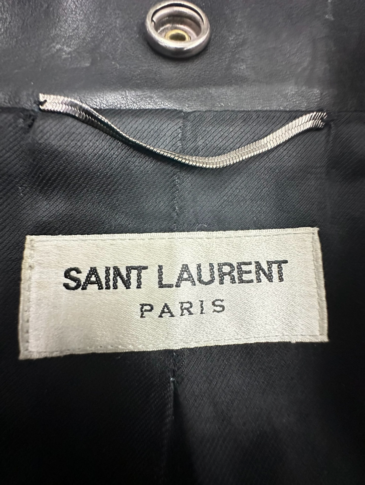 Saint Laurent SS15 Studded Leather Jacket