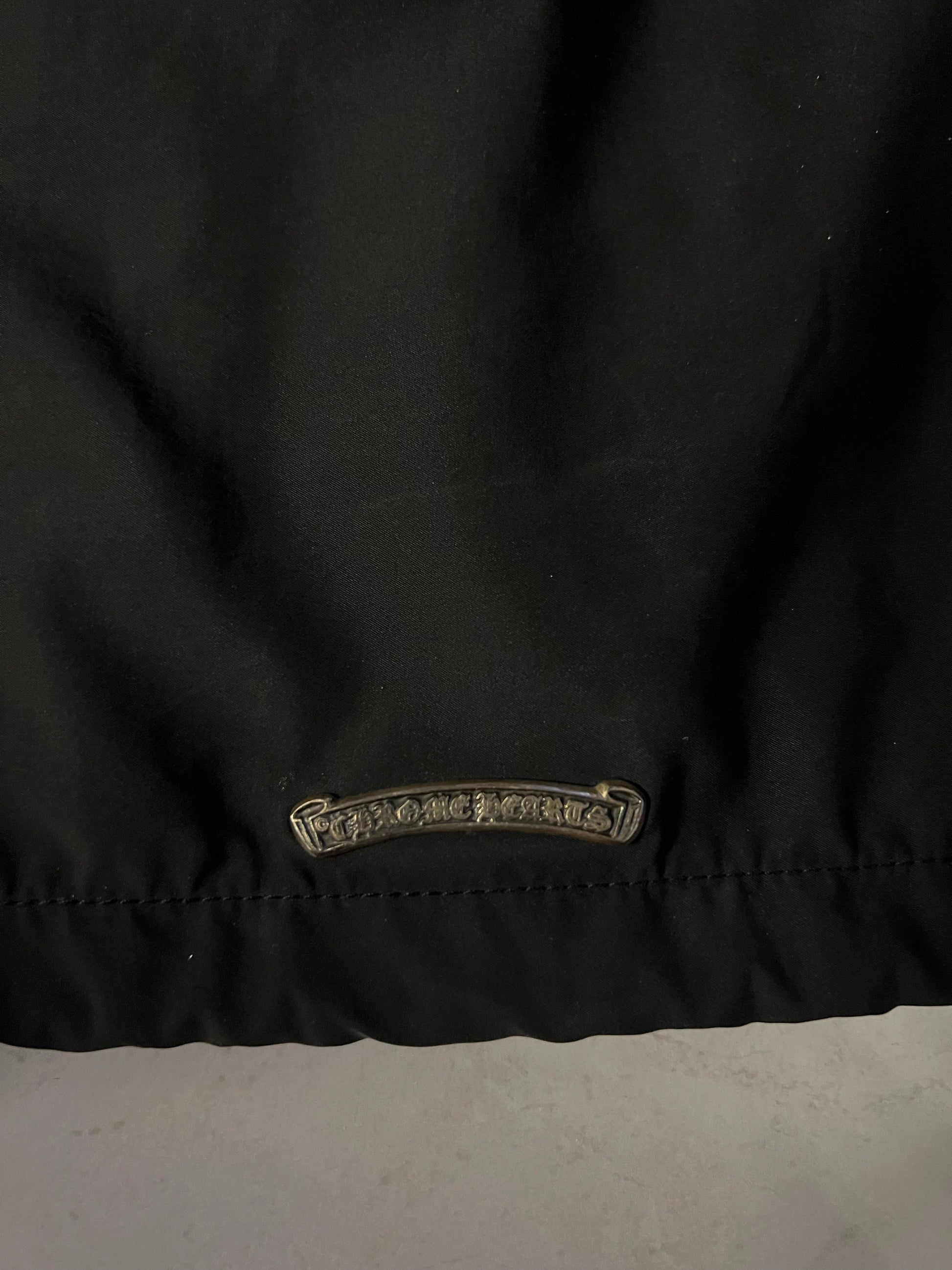 Chrome Hearts Black Backprint Coach Jacket Sz.M