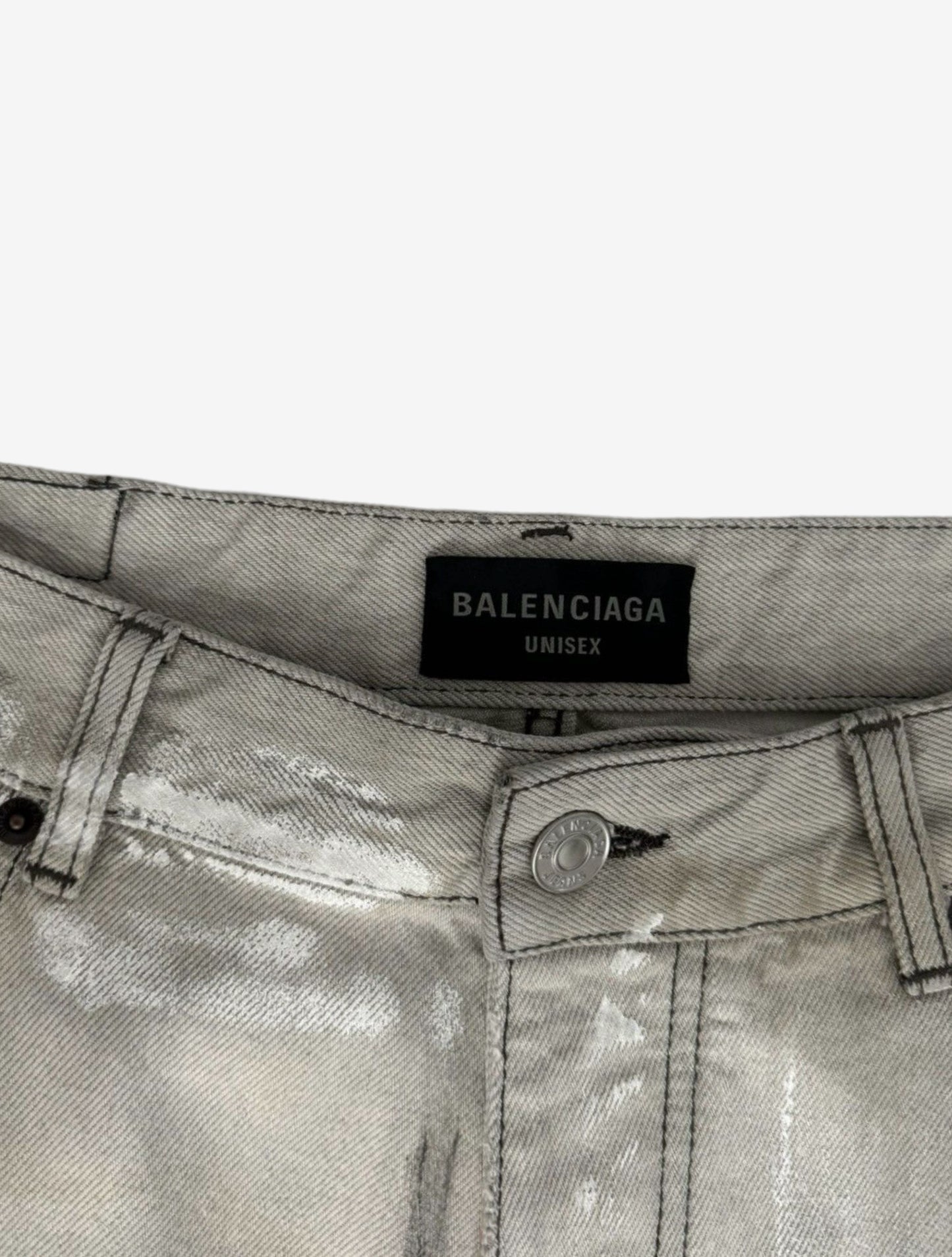 Balenciaga SS23 Graffiti Jeans Baggy