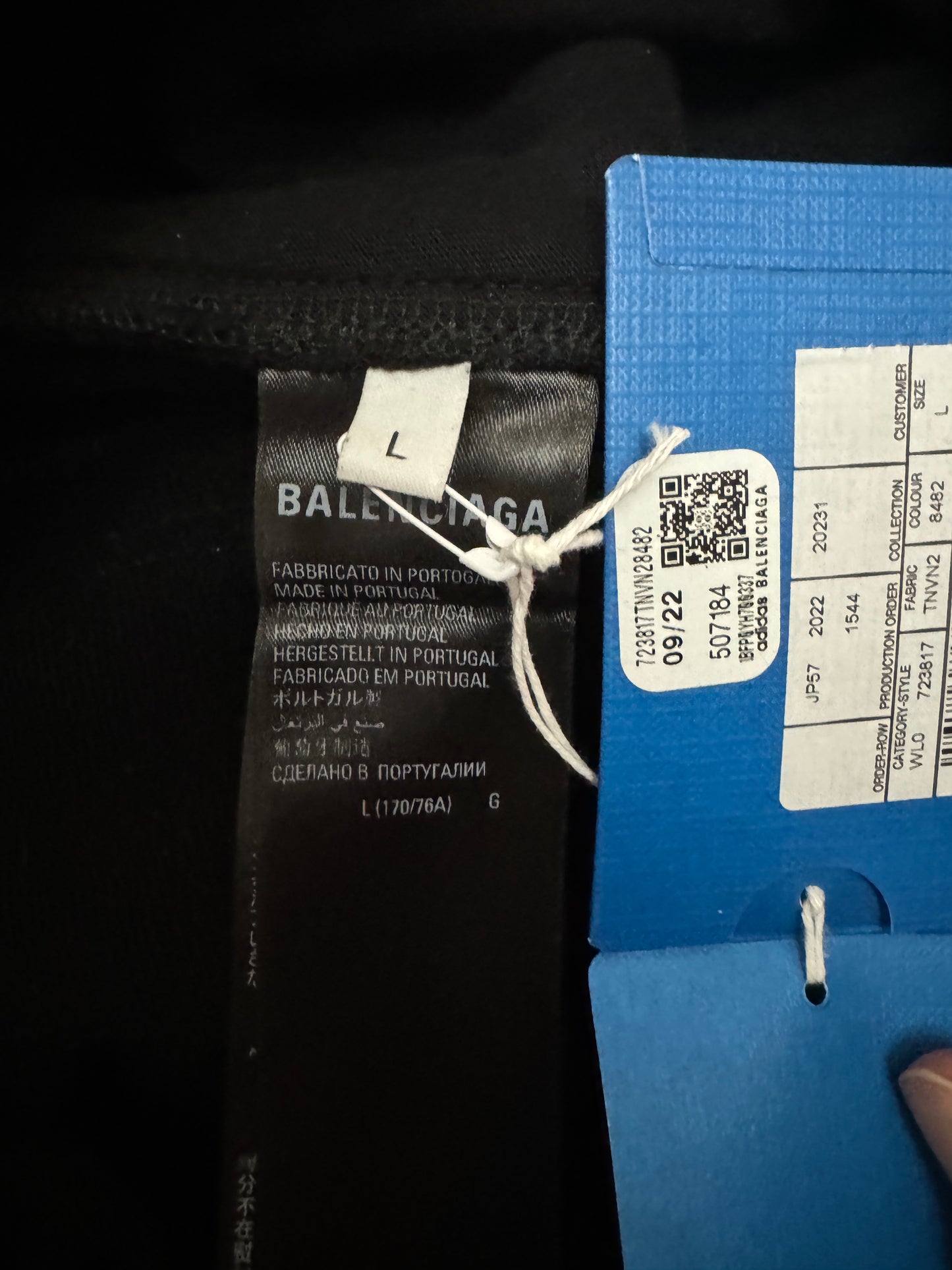 Balenciaga Adidas Oversized Cotton Sweatpants