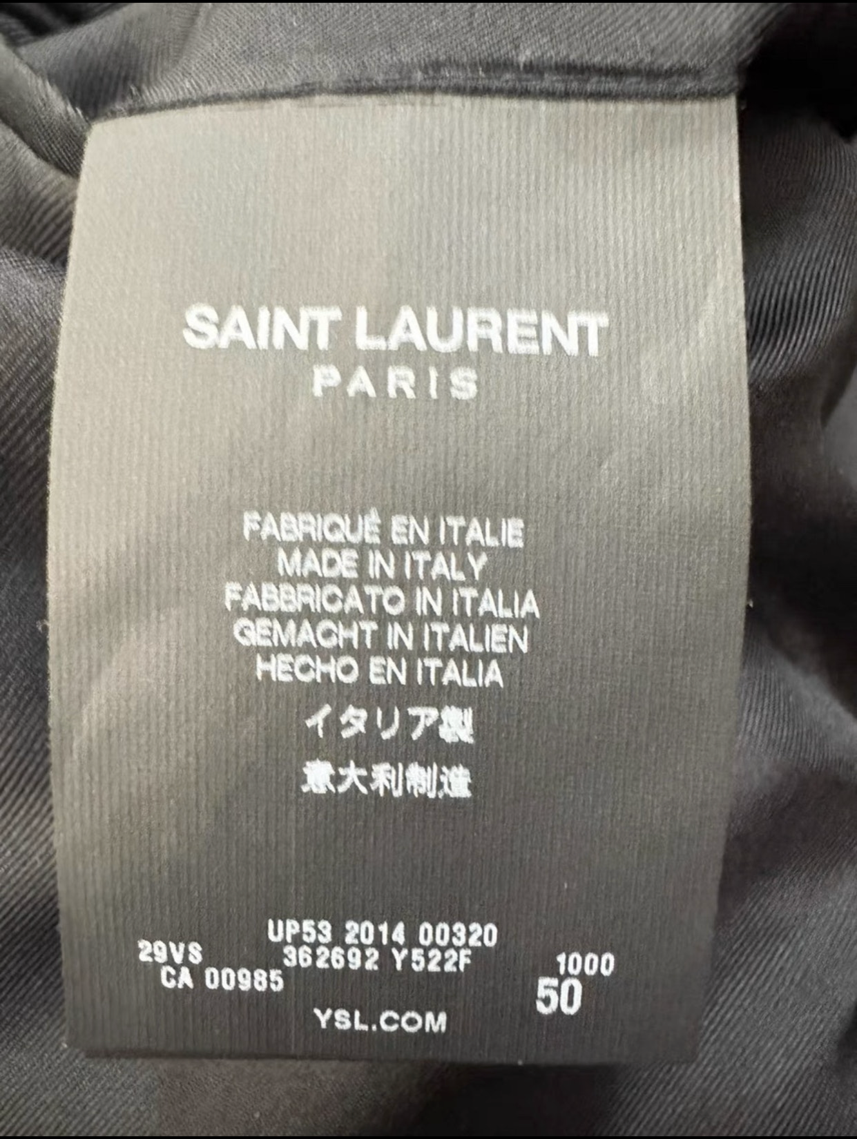 Saint Laurent Paris Sequins Blazer