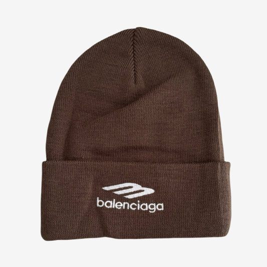 Balenciaga Brown 3B Logo Hat