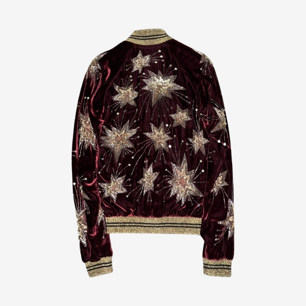 Saint Laurent Paris SS15 Star Velvet Jacket